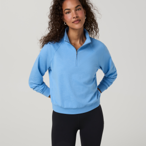 Halo Half Zip | Oasis Blue Heather