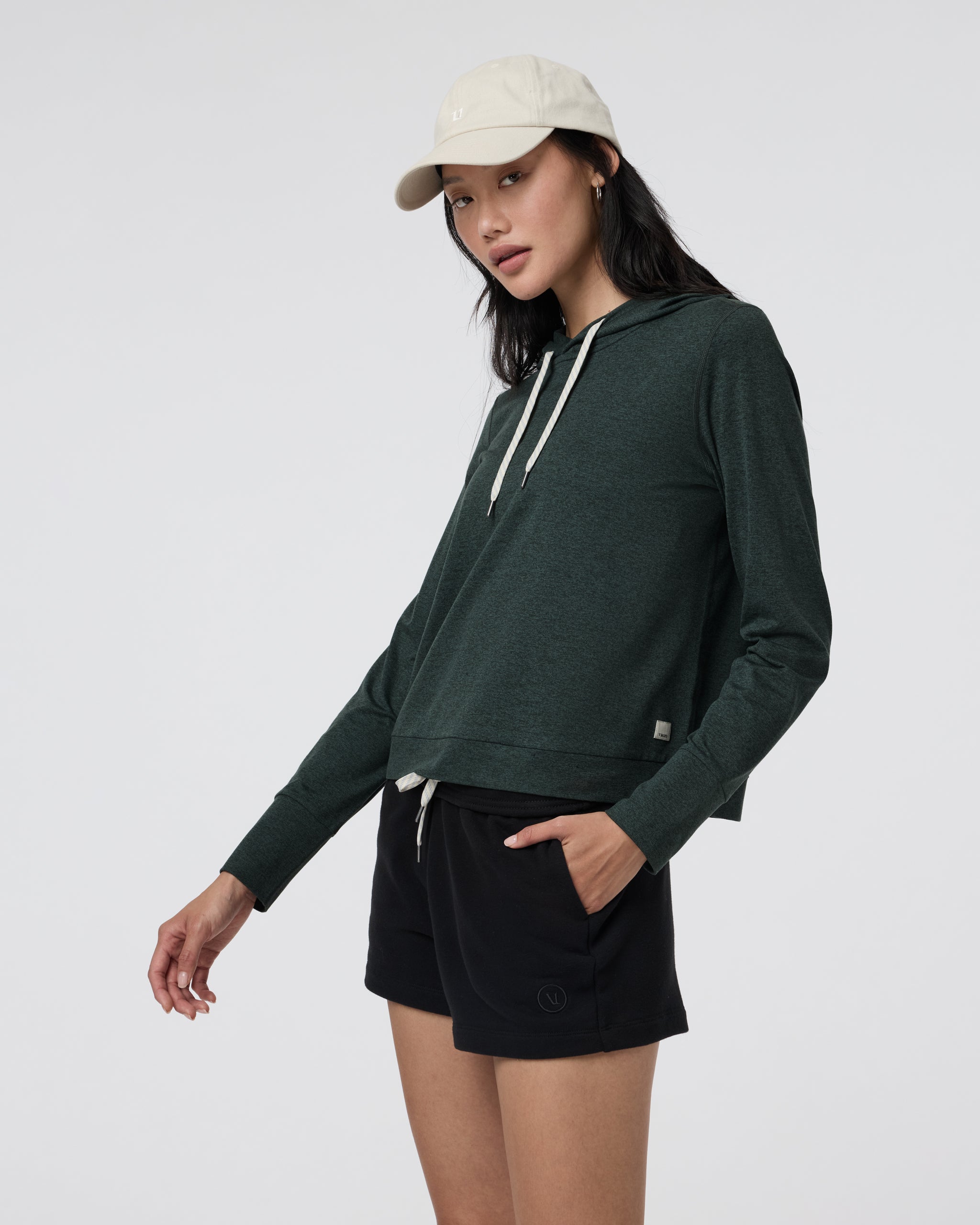 Halo Essential Hoodie | Aspen Heather