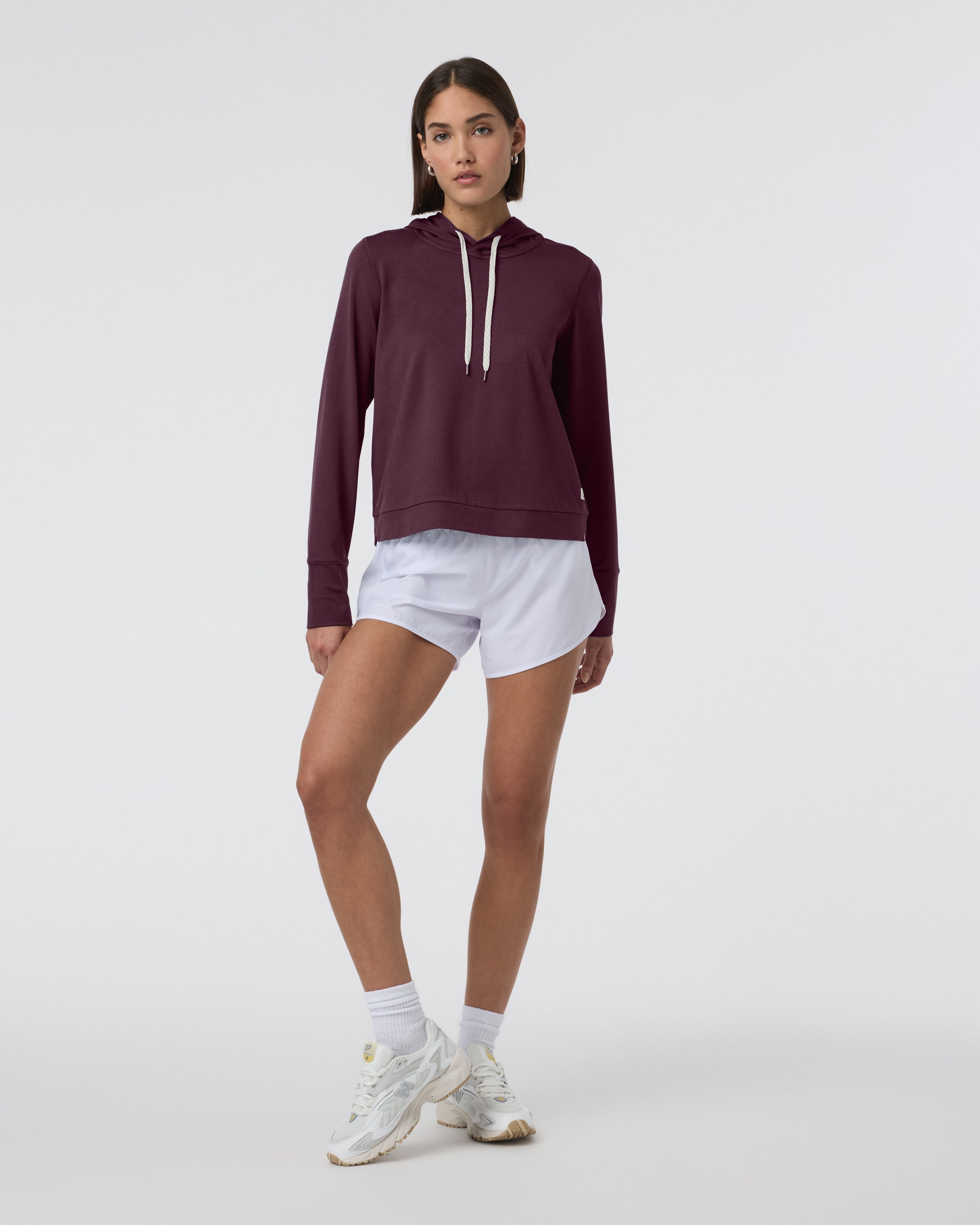 Halo Essential Hoodie | Cerise Heather - Image 2
