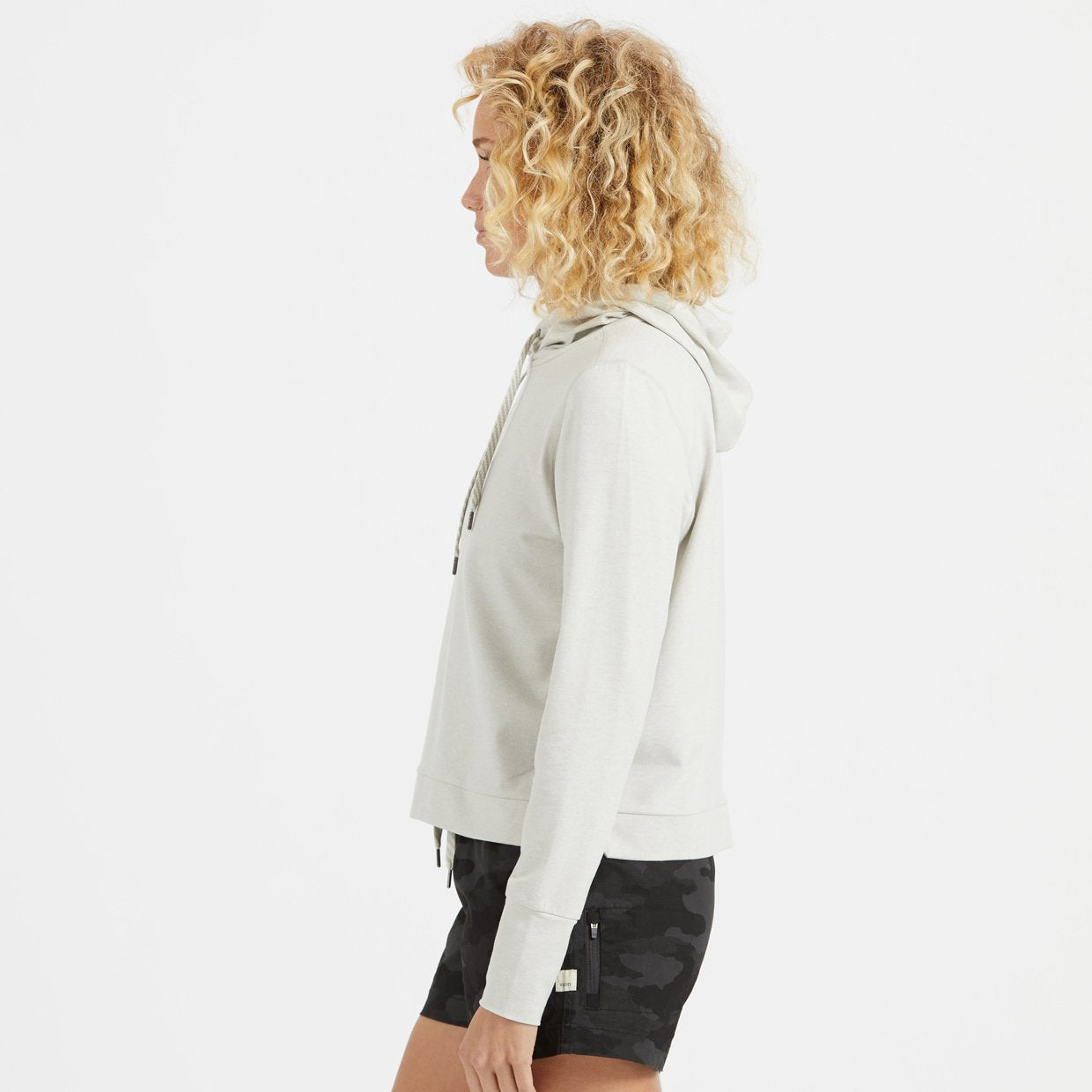 Halo Essential Hoodie | Dove Grey Heather - Image 2