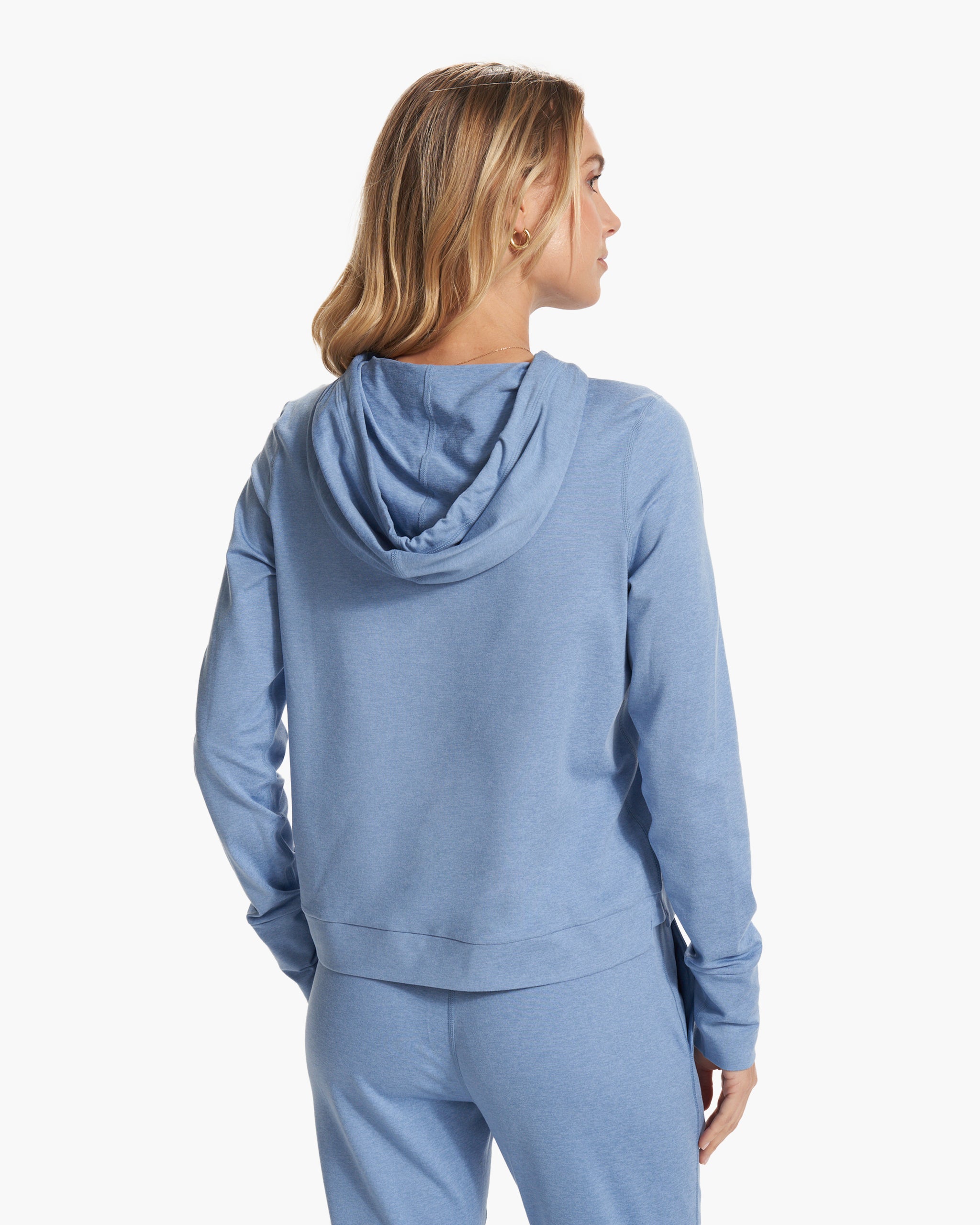 Halo Essential Hoodie | Isle Blue Heather - Image 3