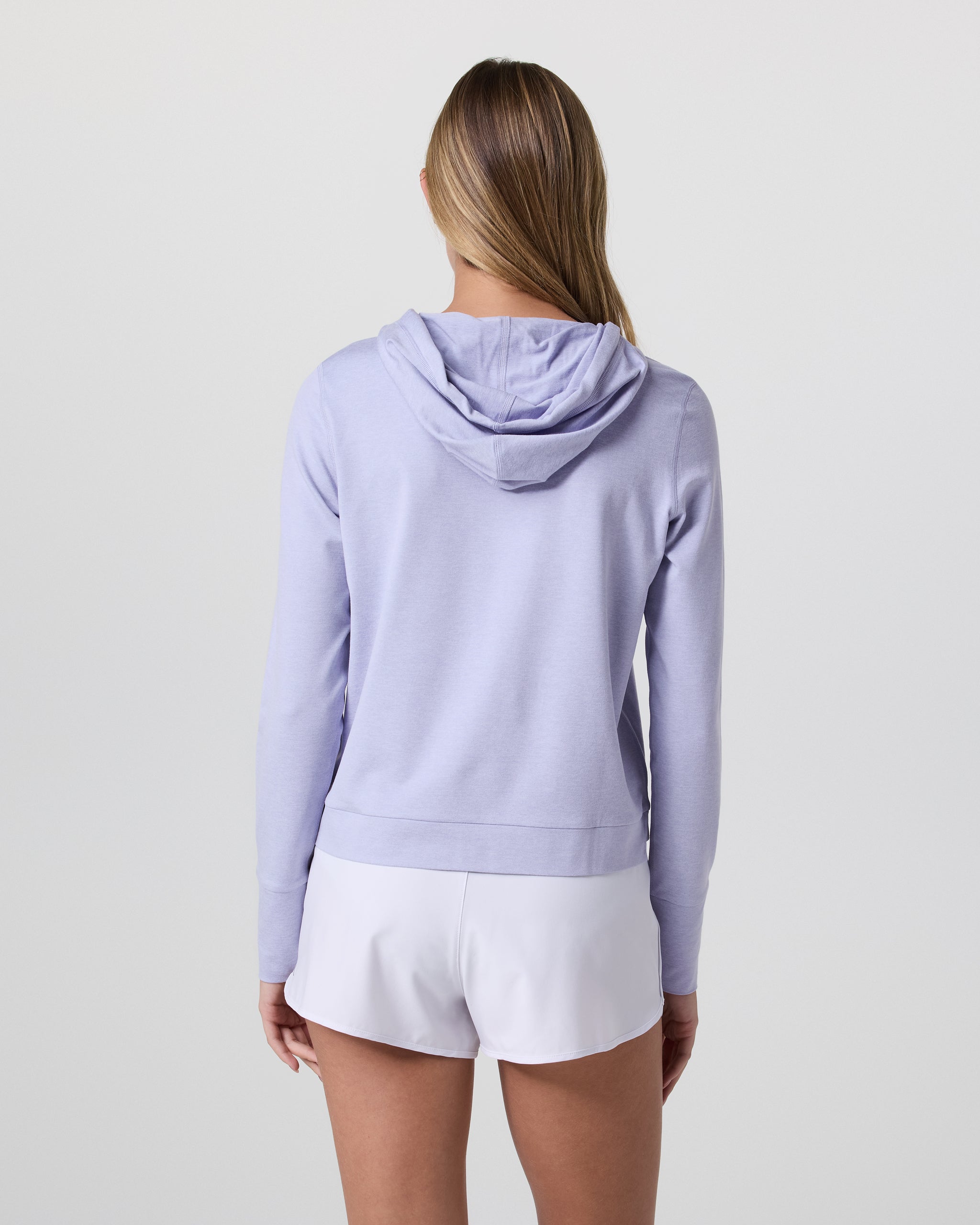 Halo Essential Hoodie | Lavender Mist Heather - Image 3