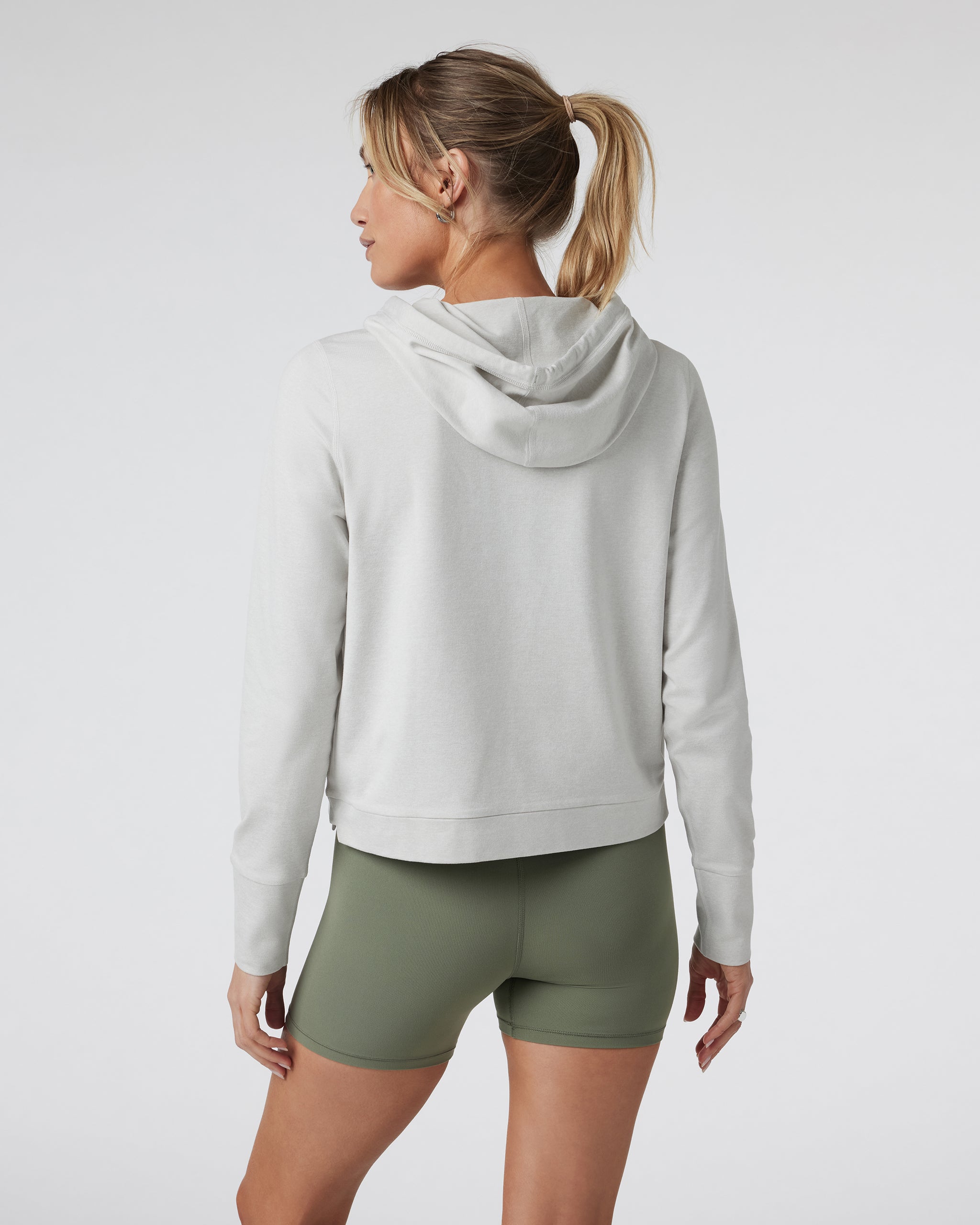 Halo Essential Hoodie | Salt Heather - Image 3