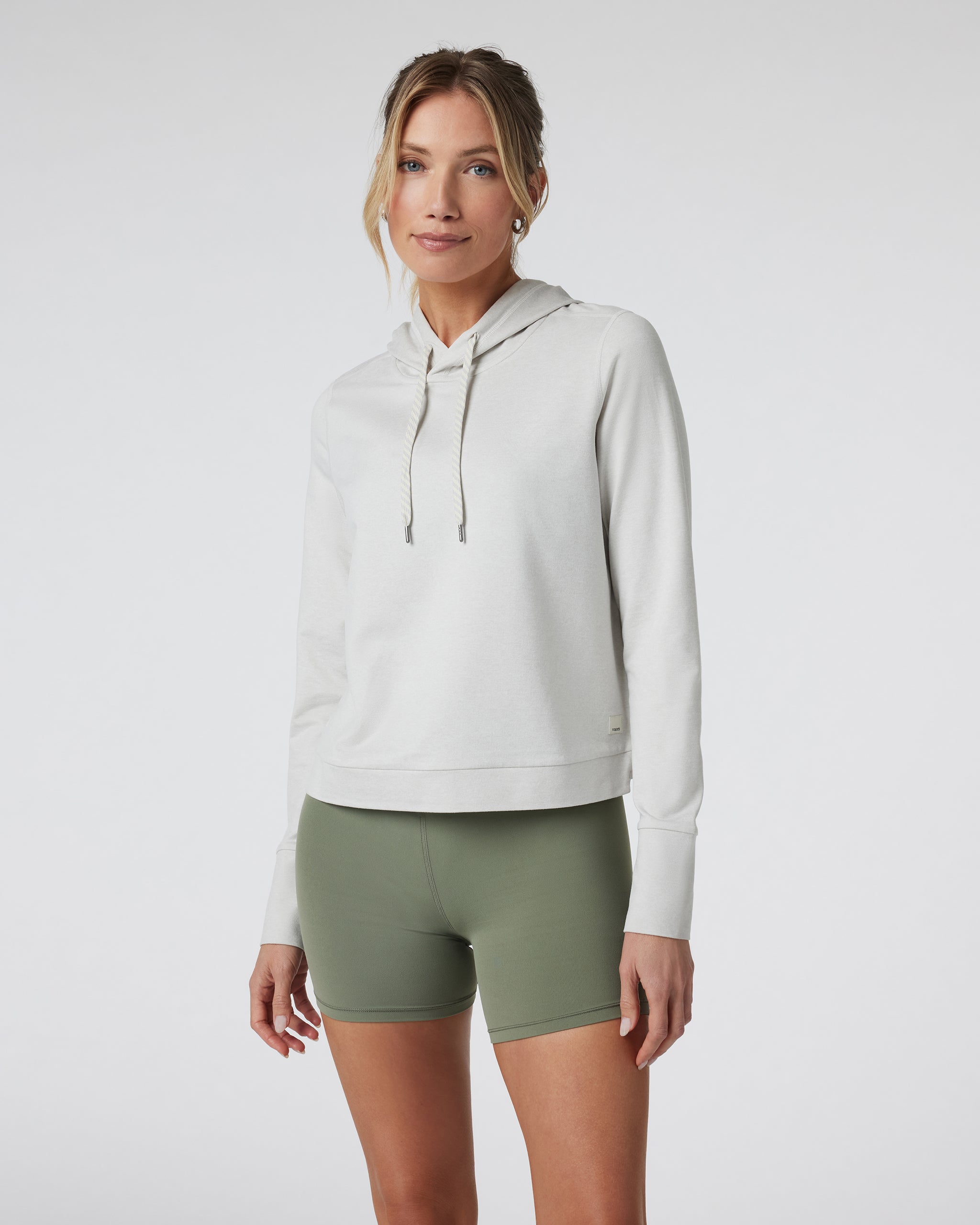 Halo Essential Hoodie | Salt Heather - Image 2