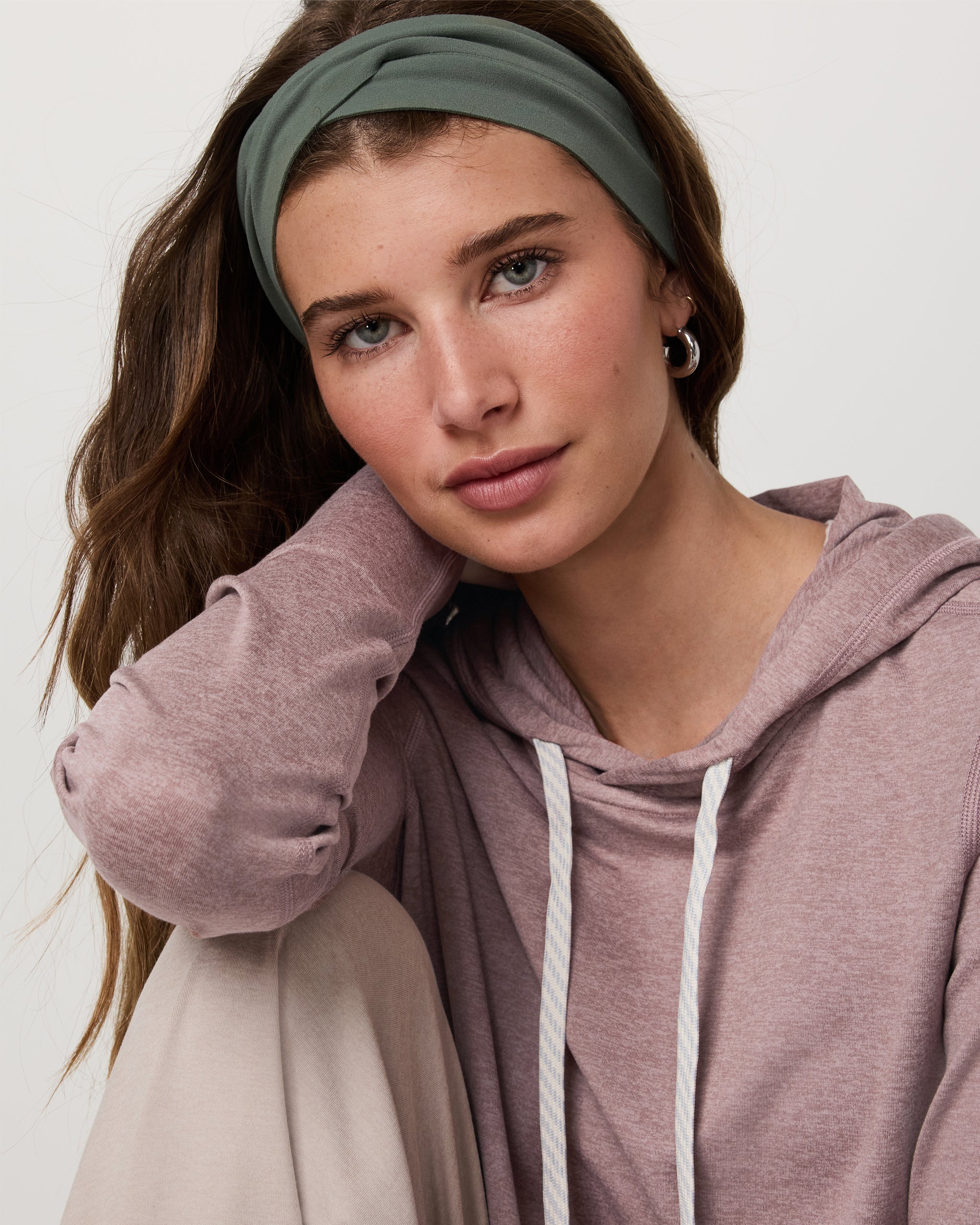 Halo Essential Hoodie | Zion Rose Heather - Image 4