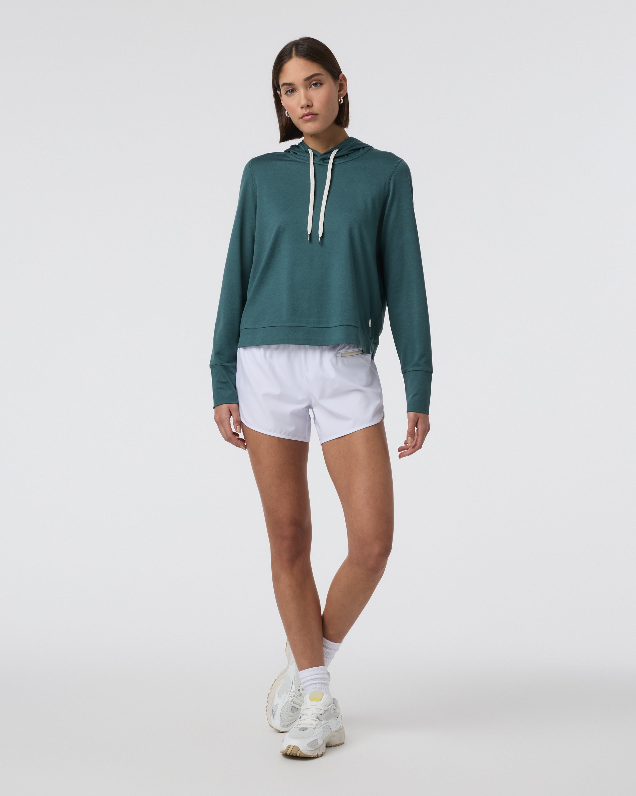 Halo Essential Hoodie | Moss Heather - Image 2
