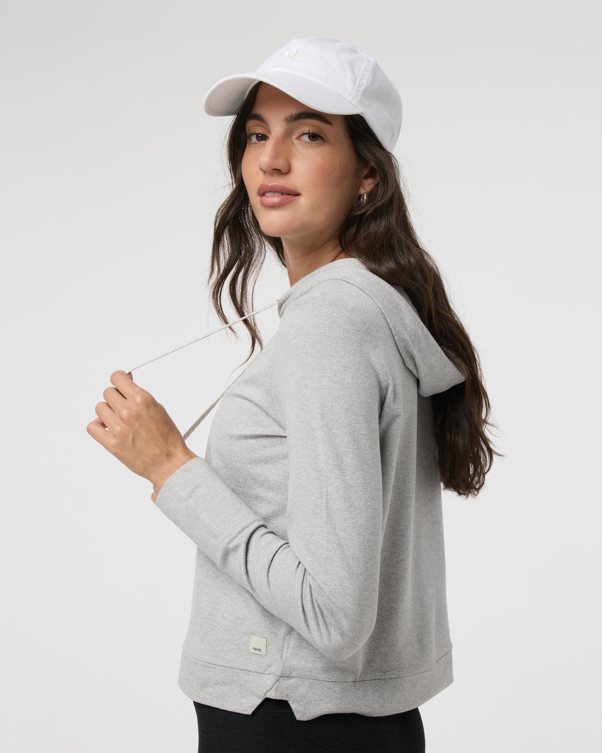 Halo Essential Hoodie | Pale Grey Heather - Image 4