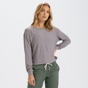 Long-Sleeve Solstice Tee | Clay Heather