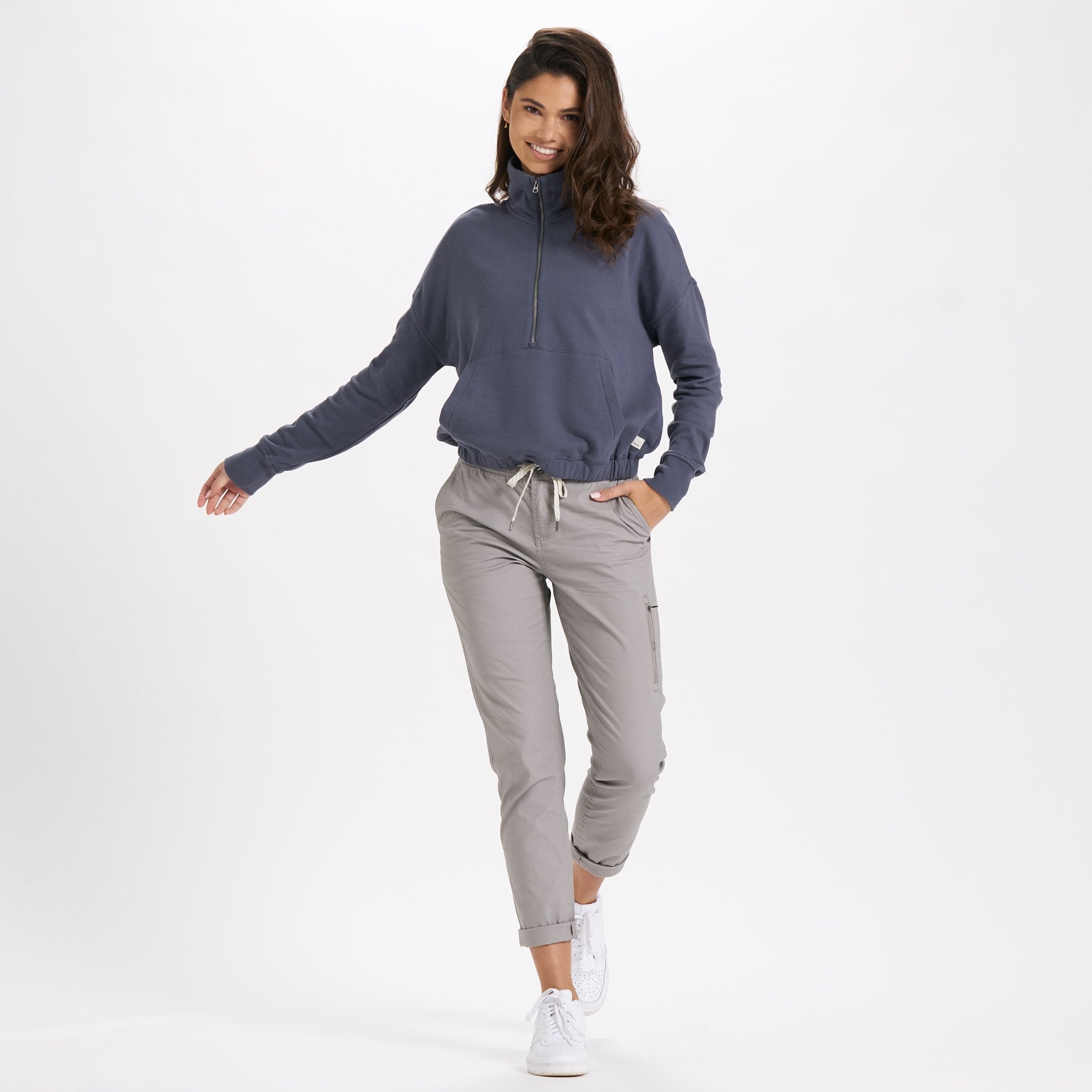 Sunnyside Half Zip | Azure - Image 4