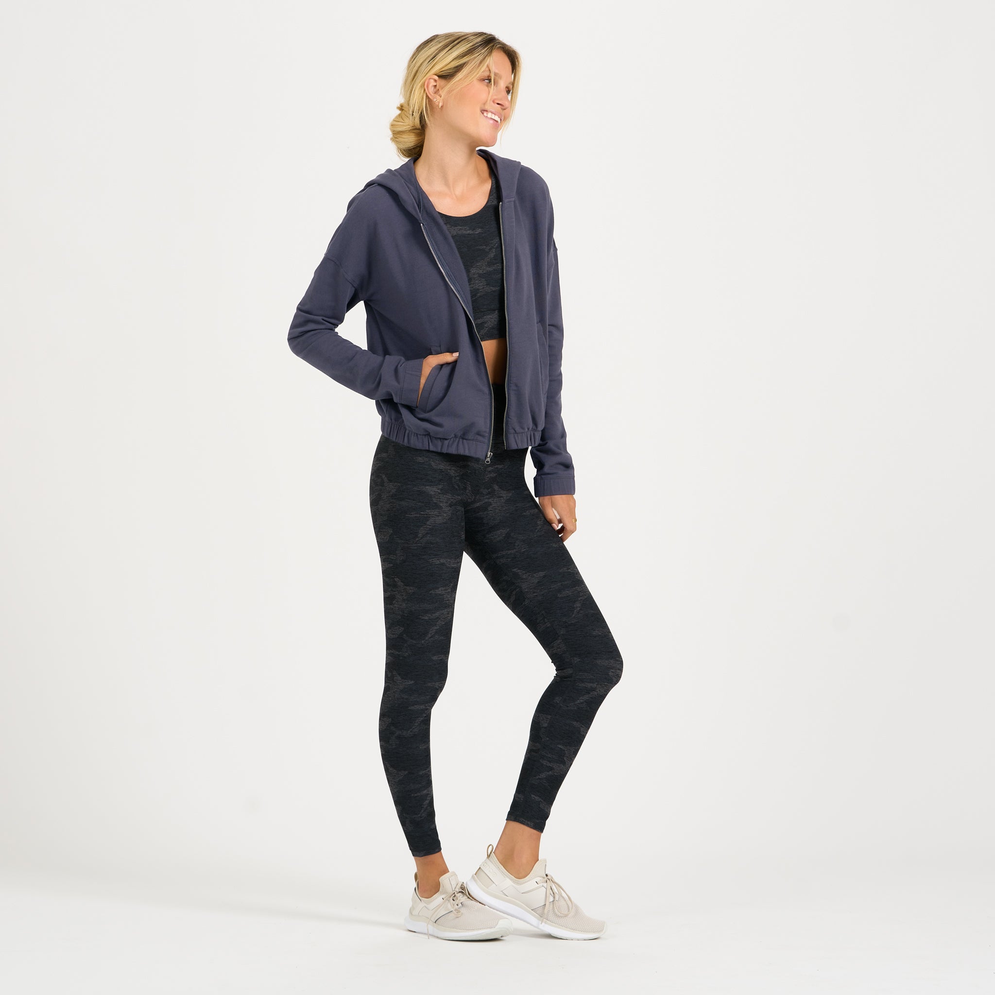 Laguna Zip Hoodie | Azure - Image 3