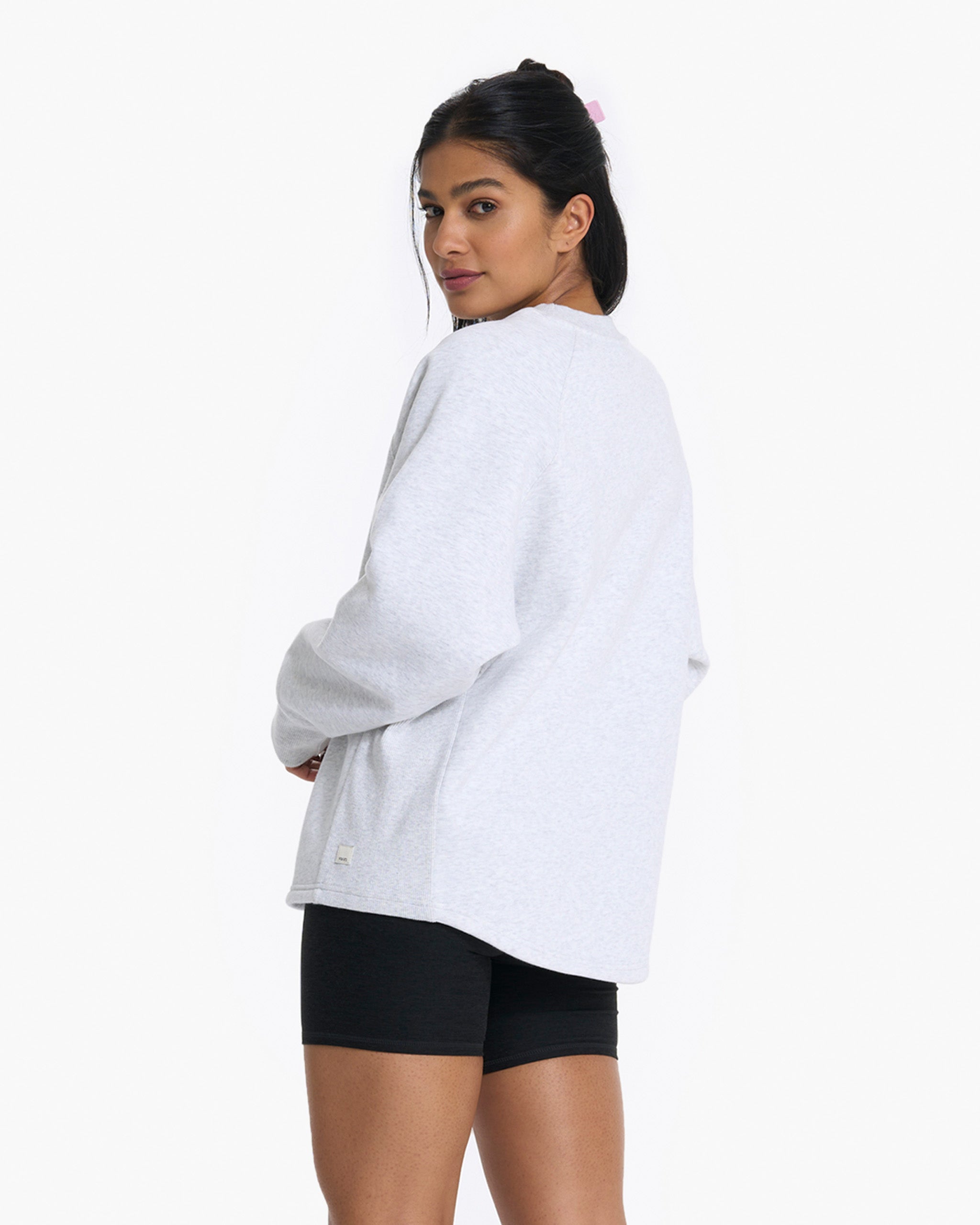 Restore Oversized Crew | Pale Grey Heather - Image 5