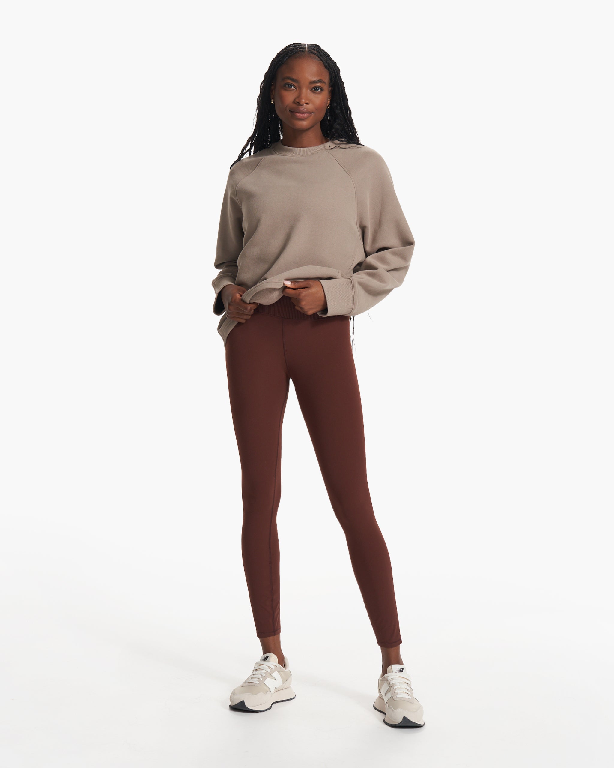 Restore Oversized Crew | Teak - Image 3