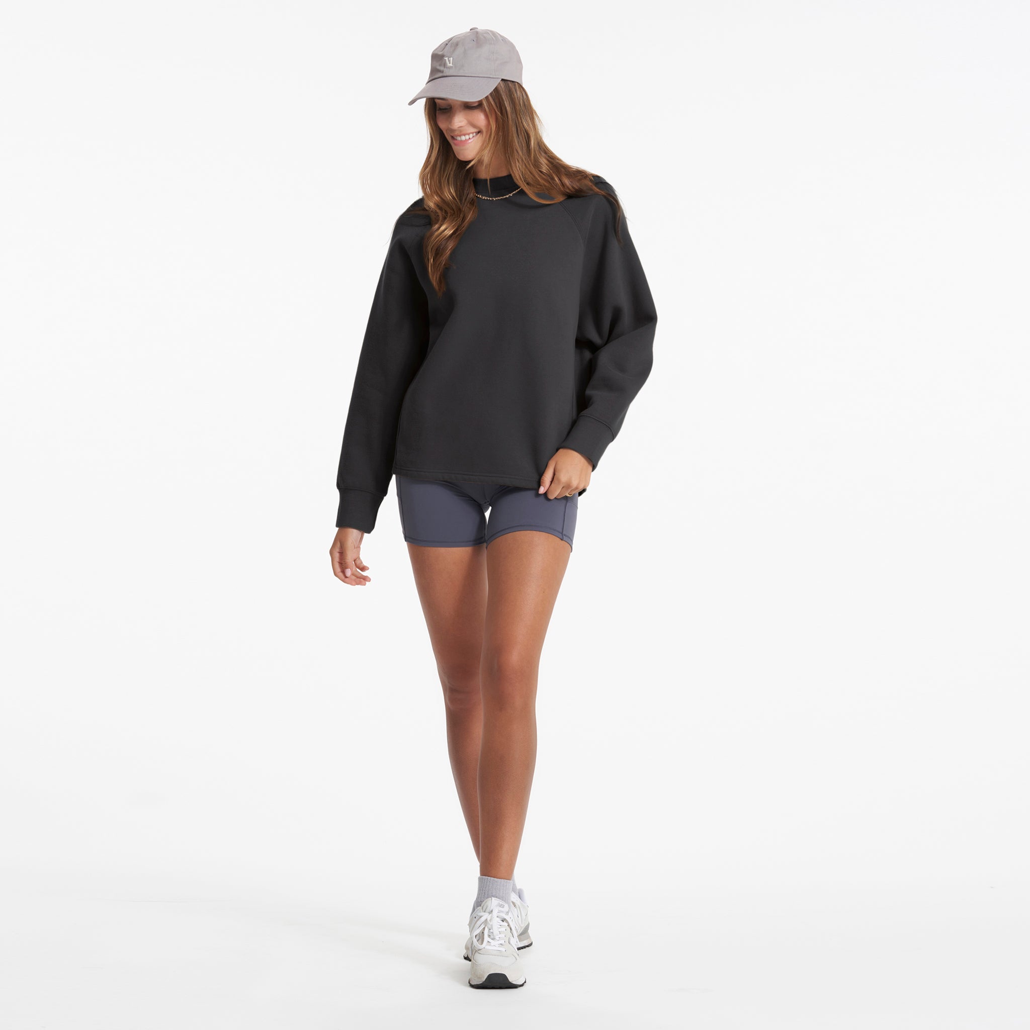 Restore Oversized Crew | Washed Black - Image 5