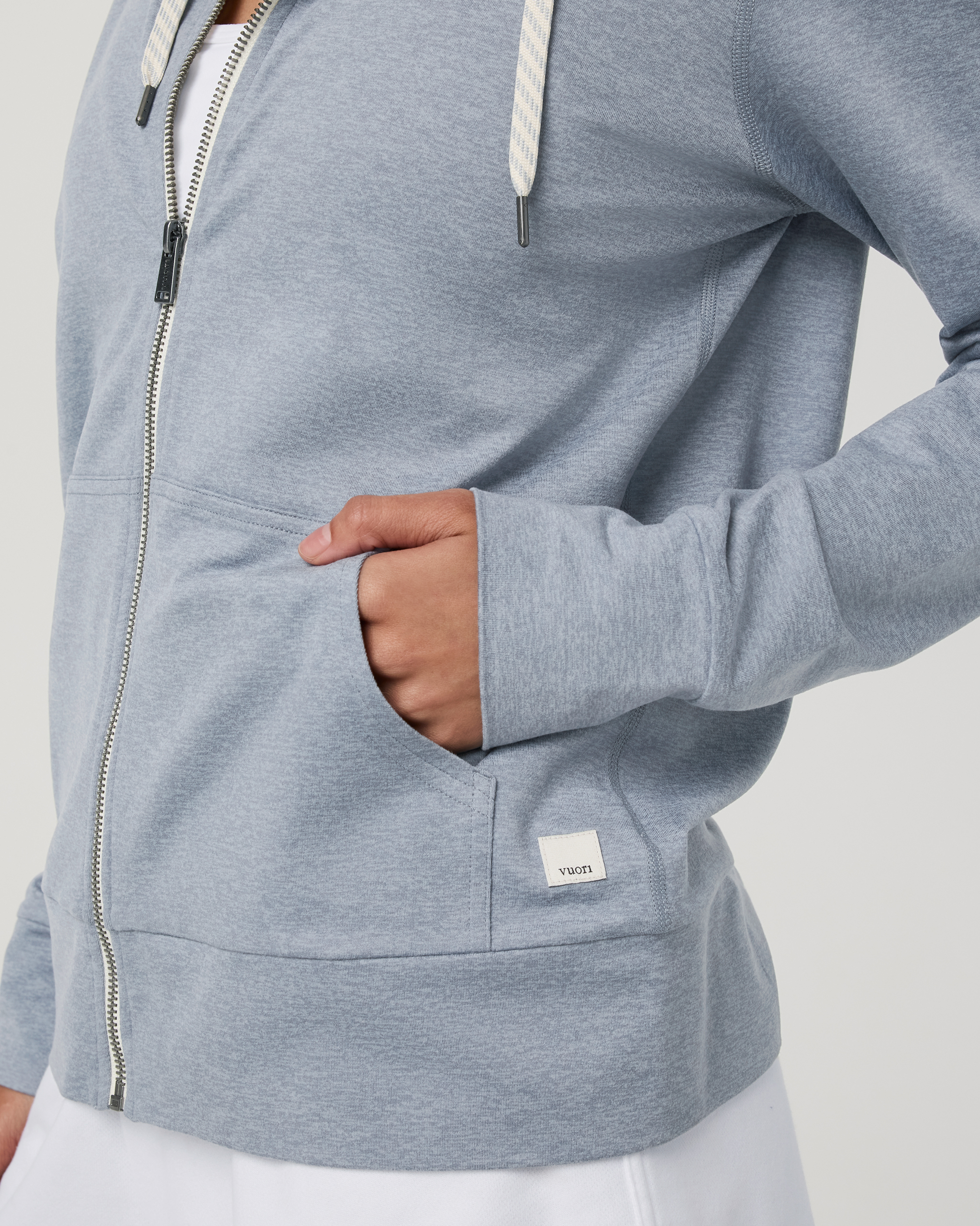Halo Performance Hoodie 2.0 | Coastal Fog Heather - Image 2
