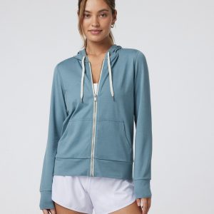 Halo Performance Hoodie 2.0 | Smoke Blue Heather