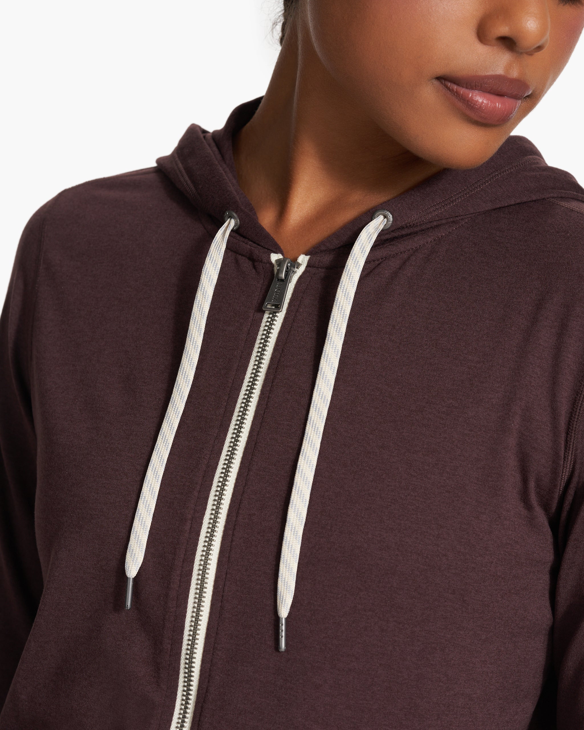 Halo Performance Hoodie 2.0 | Mahogany Heather - Image 3