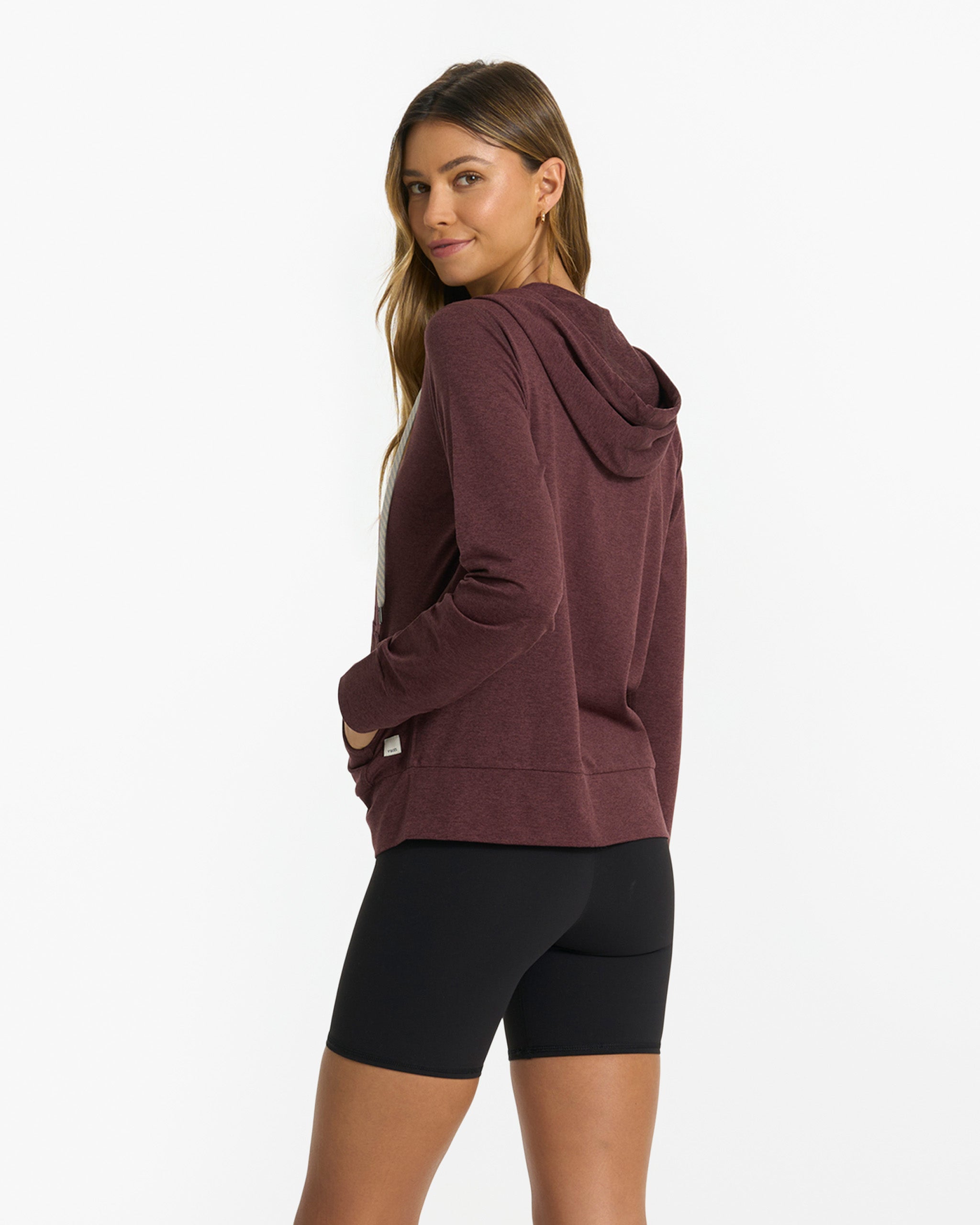 Halo Performance Hoodie 2.0 | Ruby Heather - Image 3