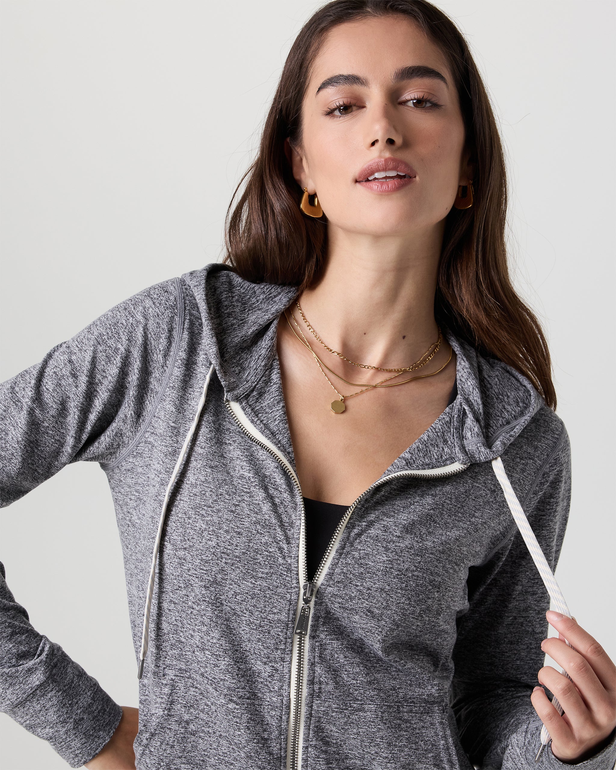 Halo Performance Hoodie 2.0 | Heather Grey - Image 2