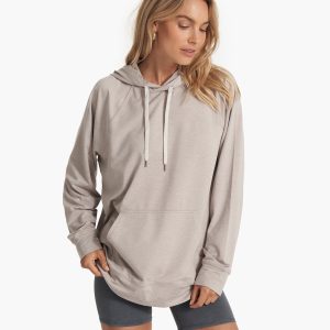 Halo Oversized Hoodie | Oyster Heather