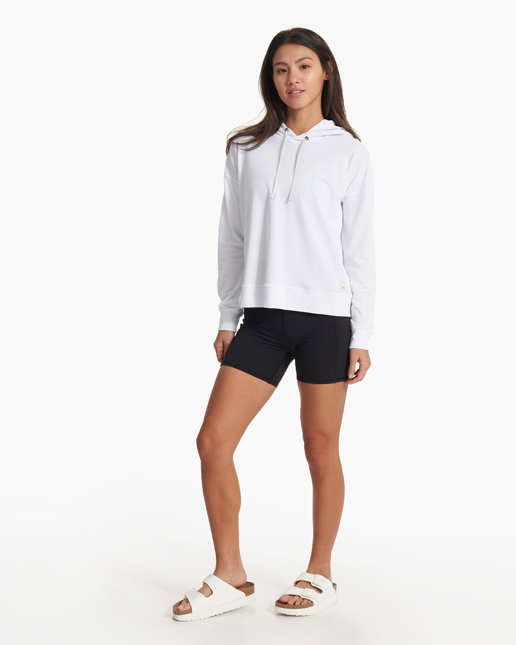 Terry UPF Hoodie | White - Image 5