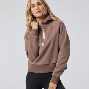 Restore Half Zip Hoodie | Clove