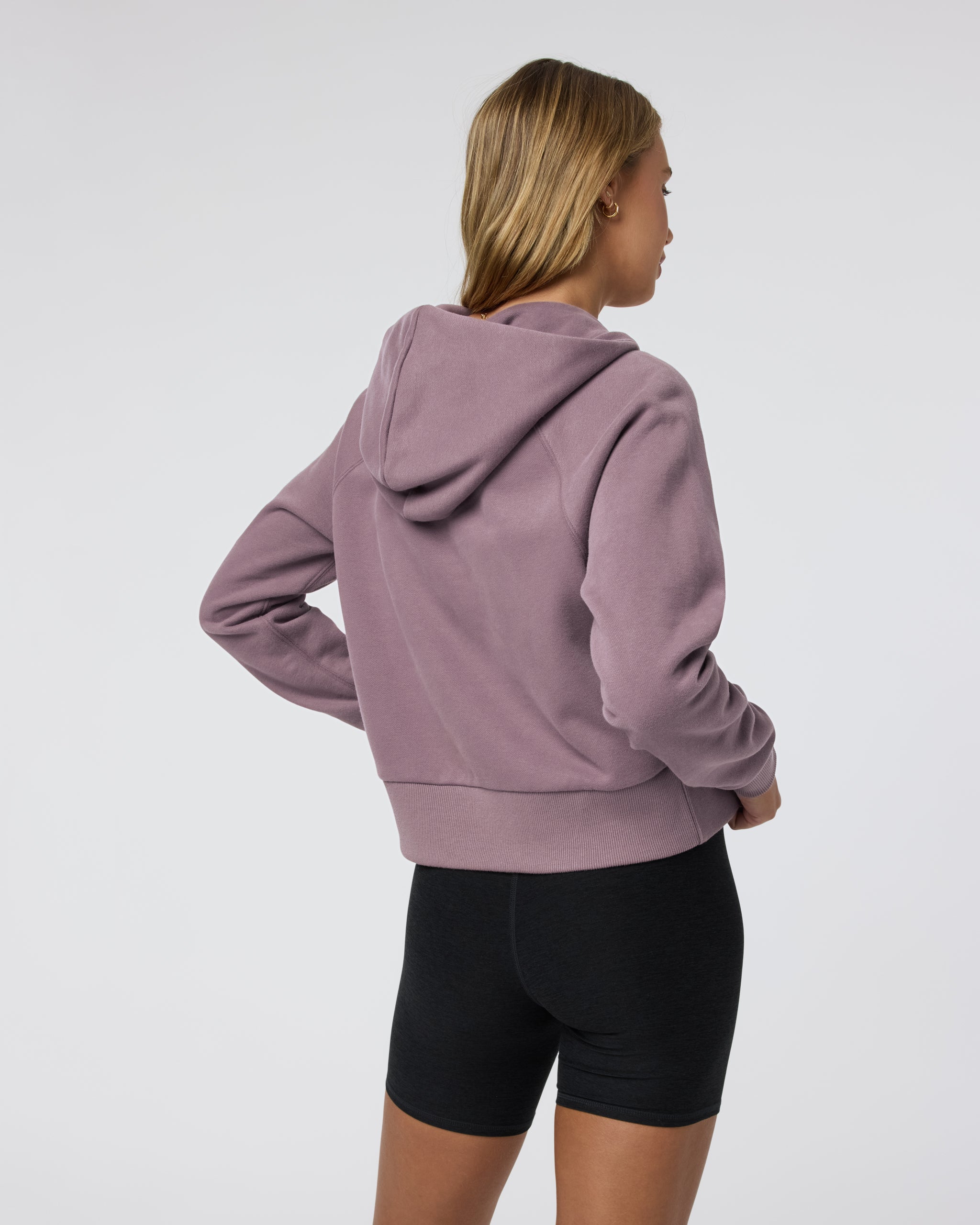 Restore Half Zip Hoodie | Elderberry - Image 3