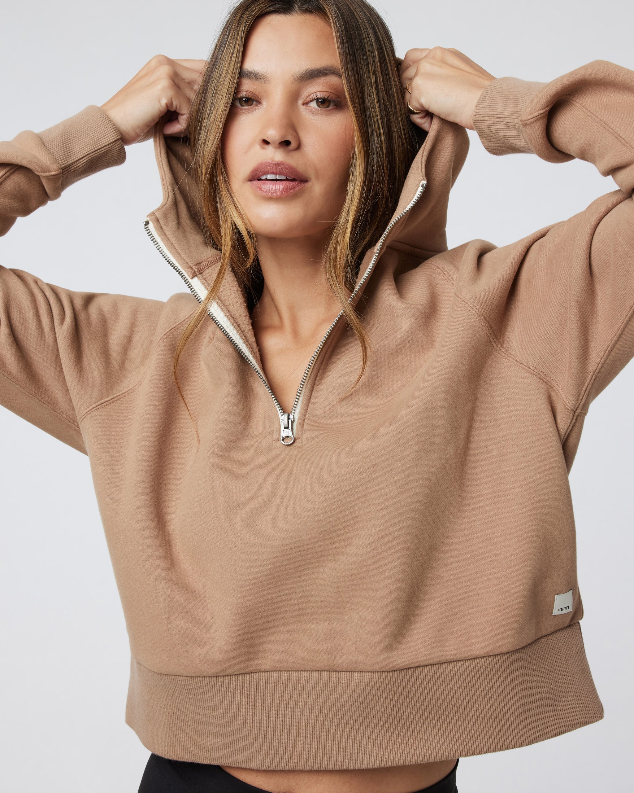 Restore Half Zip Hoodie | Goldenrod