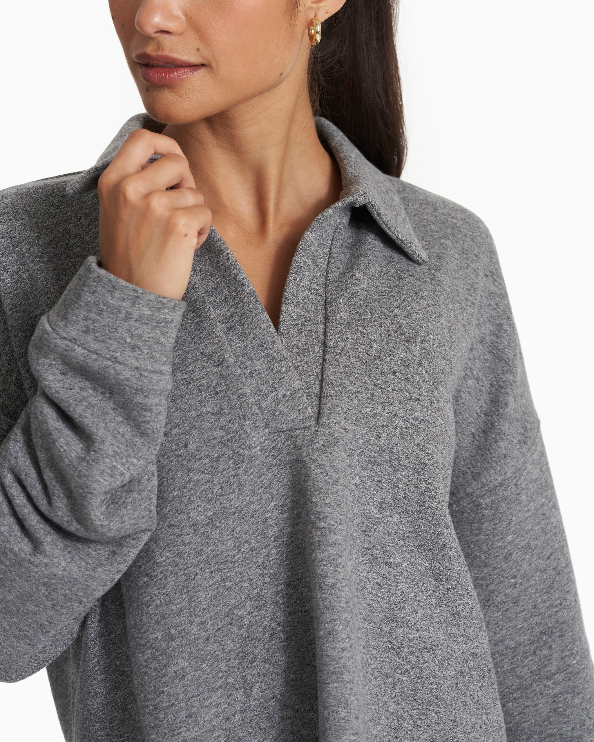Sedona Polo | Heather Grey - Image 3