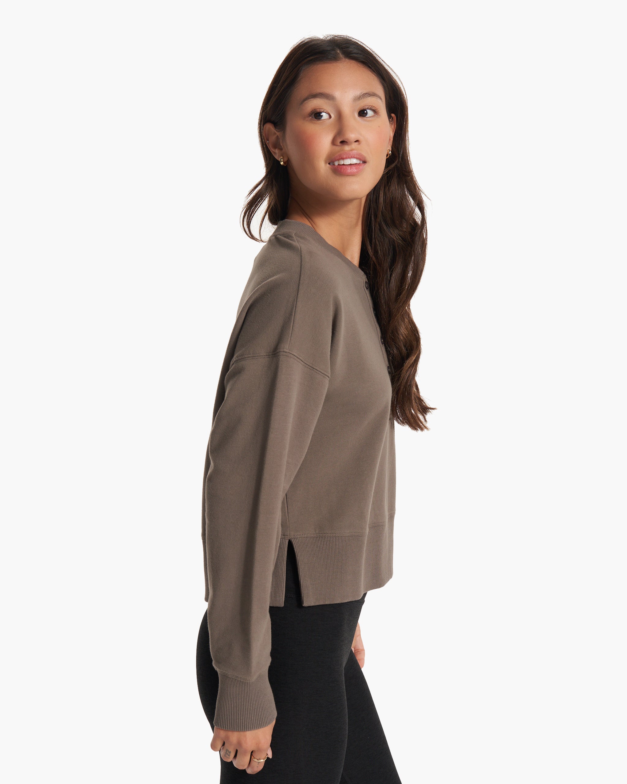 Laguna Henley | Cocoa - Image 2