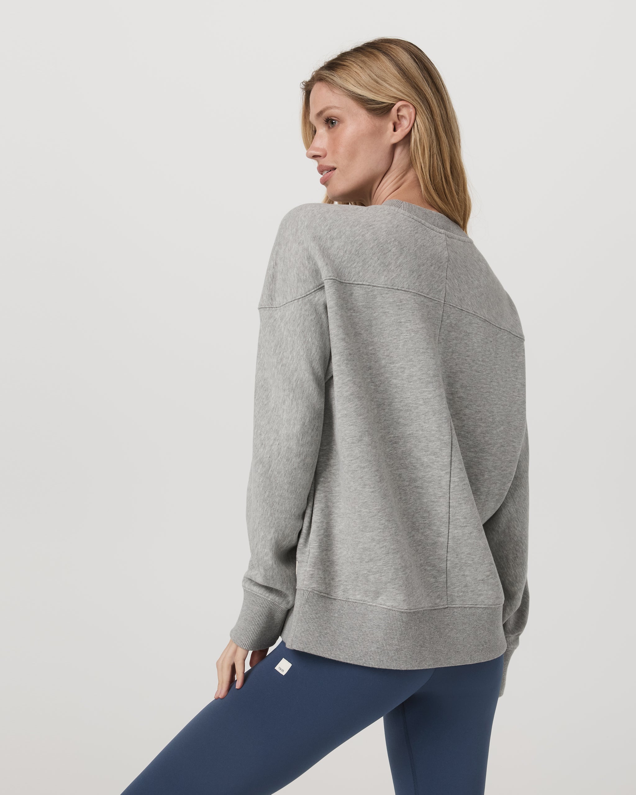 Sedona Weekender Crew | Light Heather Grey - Image 3