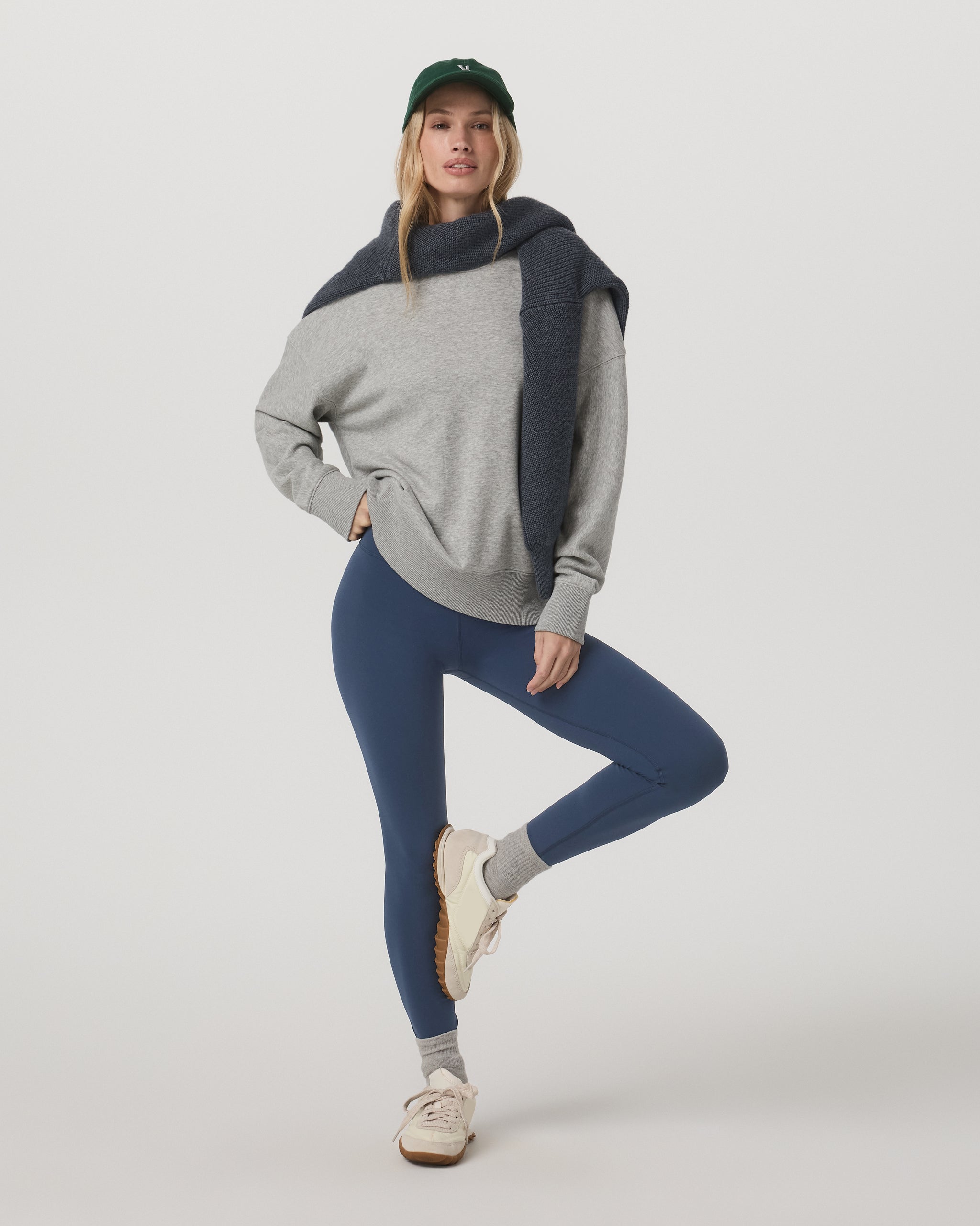 Sedona Weekender Crew | Light Heather Grey - Image 4