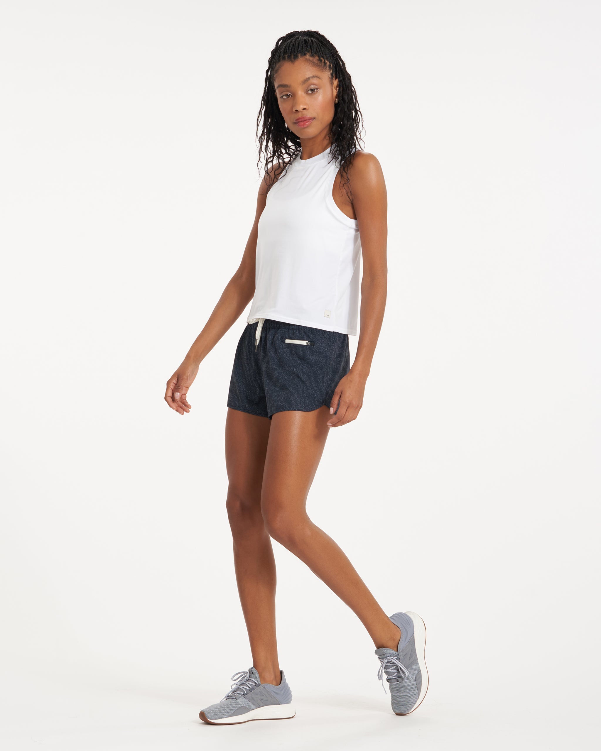 Clementine 2.0 Short 2.5 | Azure Dashed Lines - Image 6