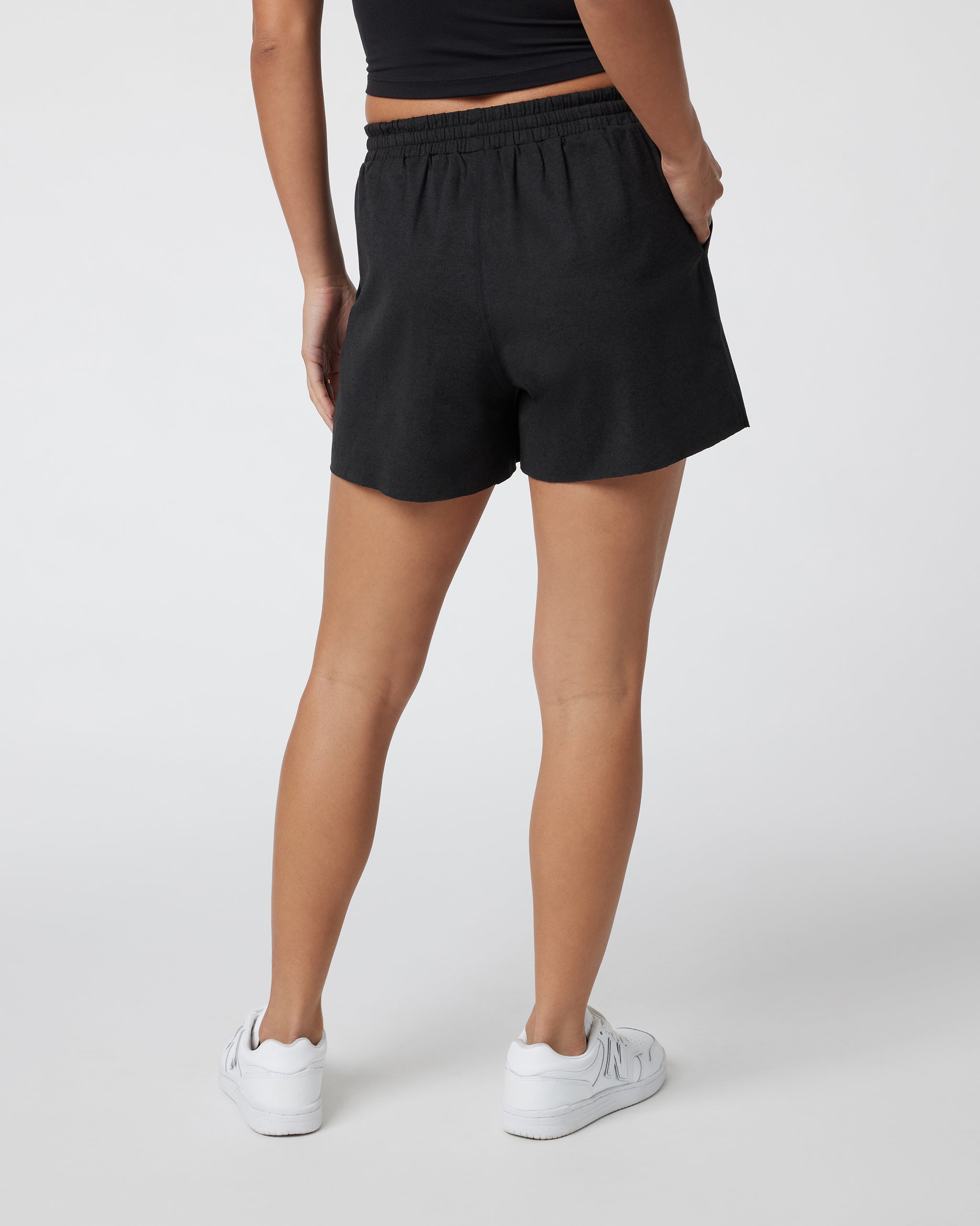 Boyfriend Short | Black Heather - Image 3