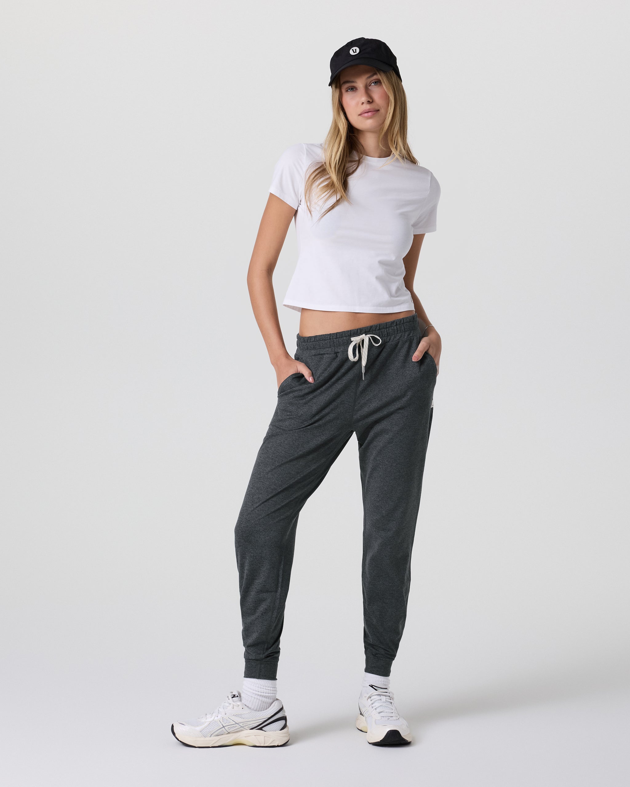 Performance Jogger - Long | Charcoal Heather - Image 2