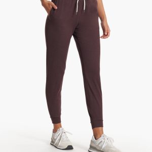 Performance Jogger - Long | Mahogany Heather