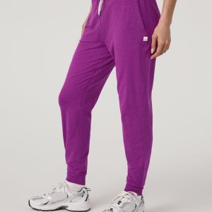 Performance Jogger - Long | Magenta Heather