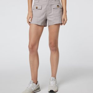 Vintage Ripstop Utility Short | Soft Pewter