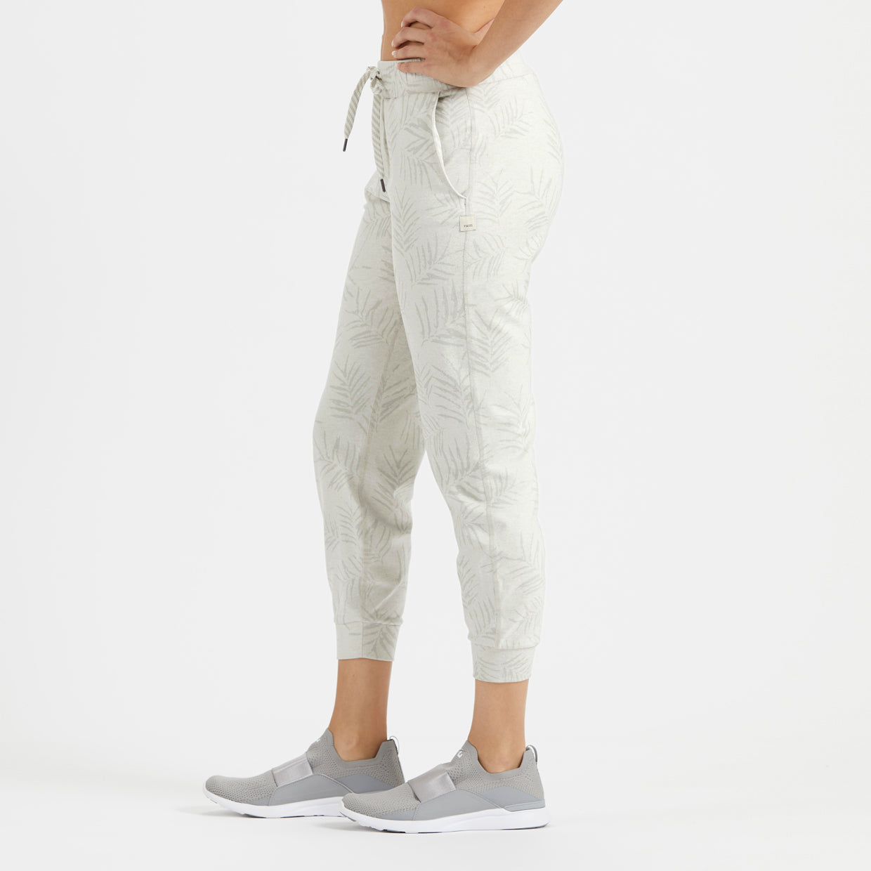 Performance Jogger | Dove Grey Heather Floating Palm - Image 2