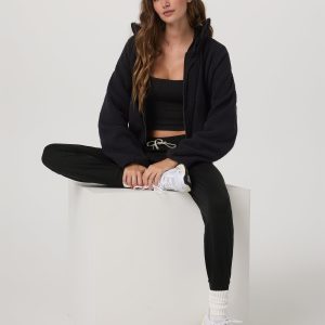 Performance Jogger - Long | Black Heather