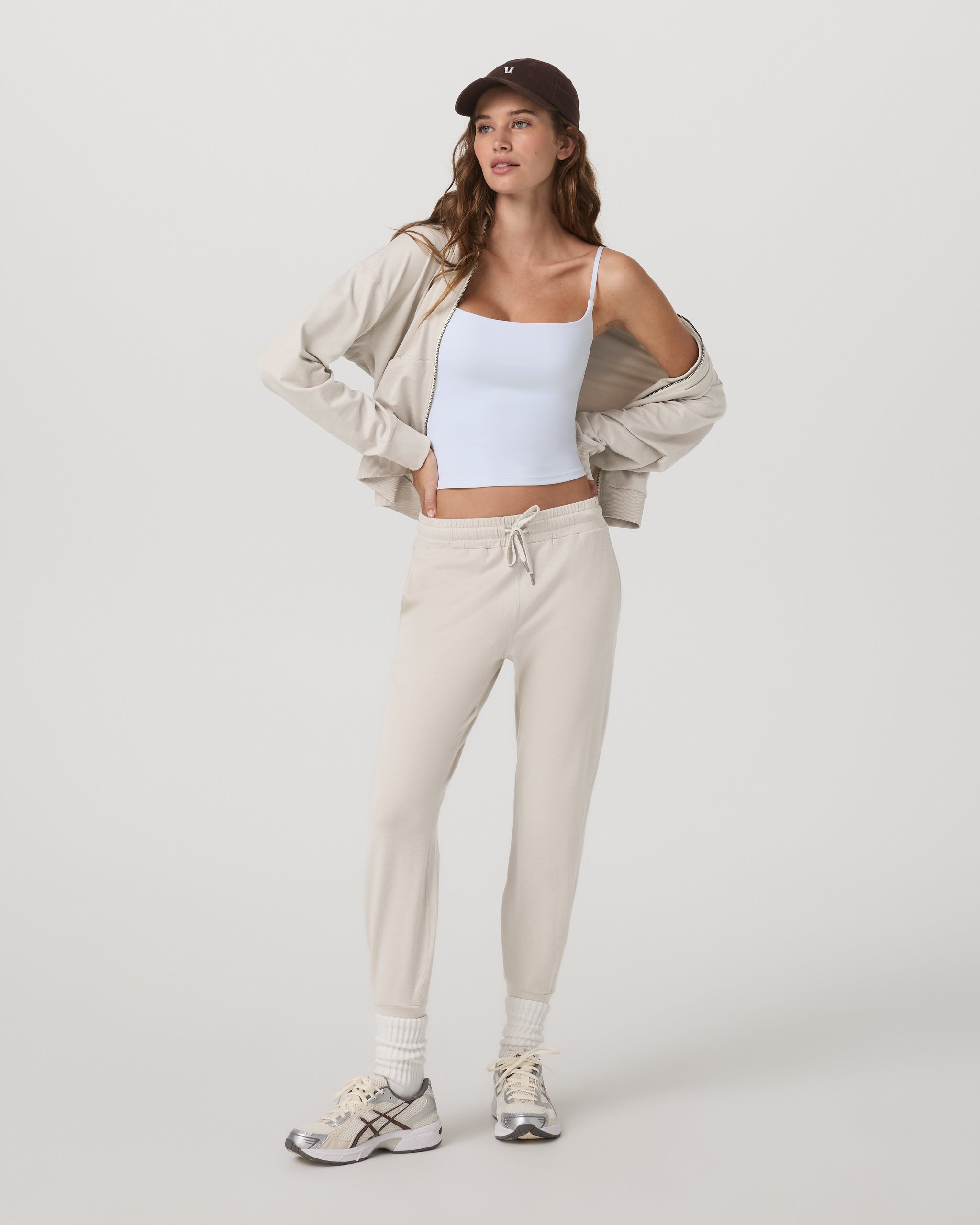 Performance Jogger | Ecru Heather - Image 2
