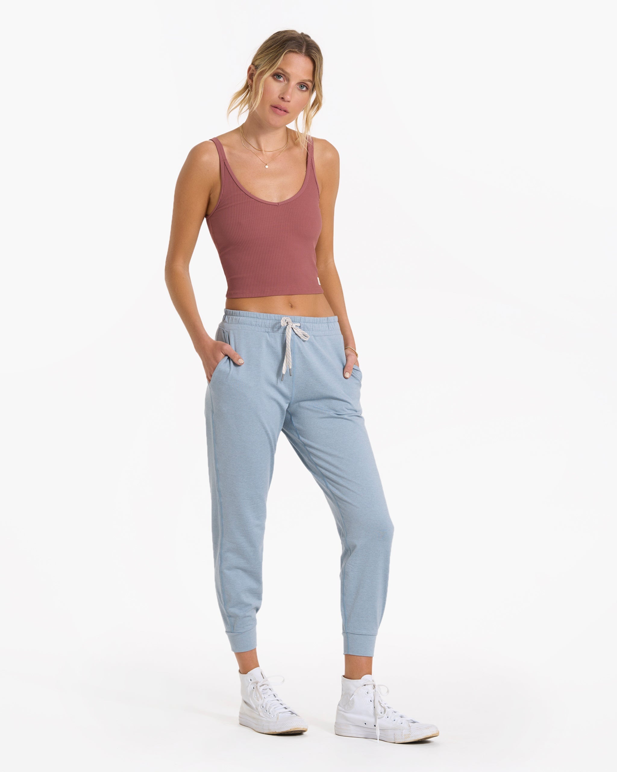 Performance Jogger | Light Cloud Heather - Image 5
