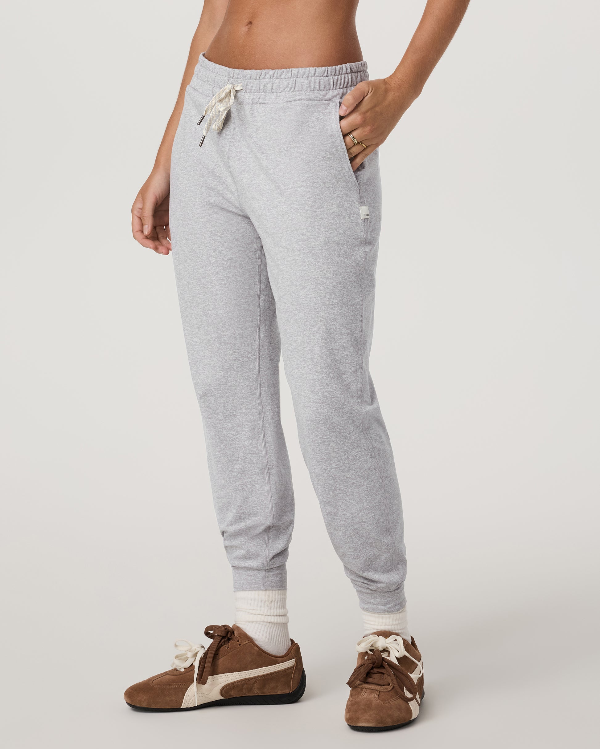 Performance Jogger | Pale Grey Heather - Image 5