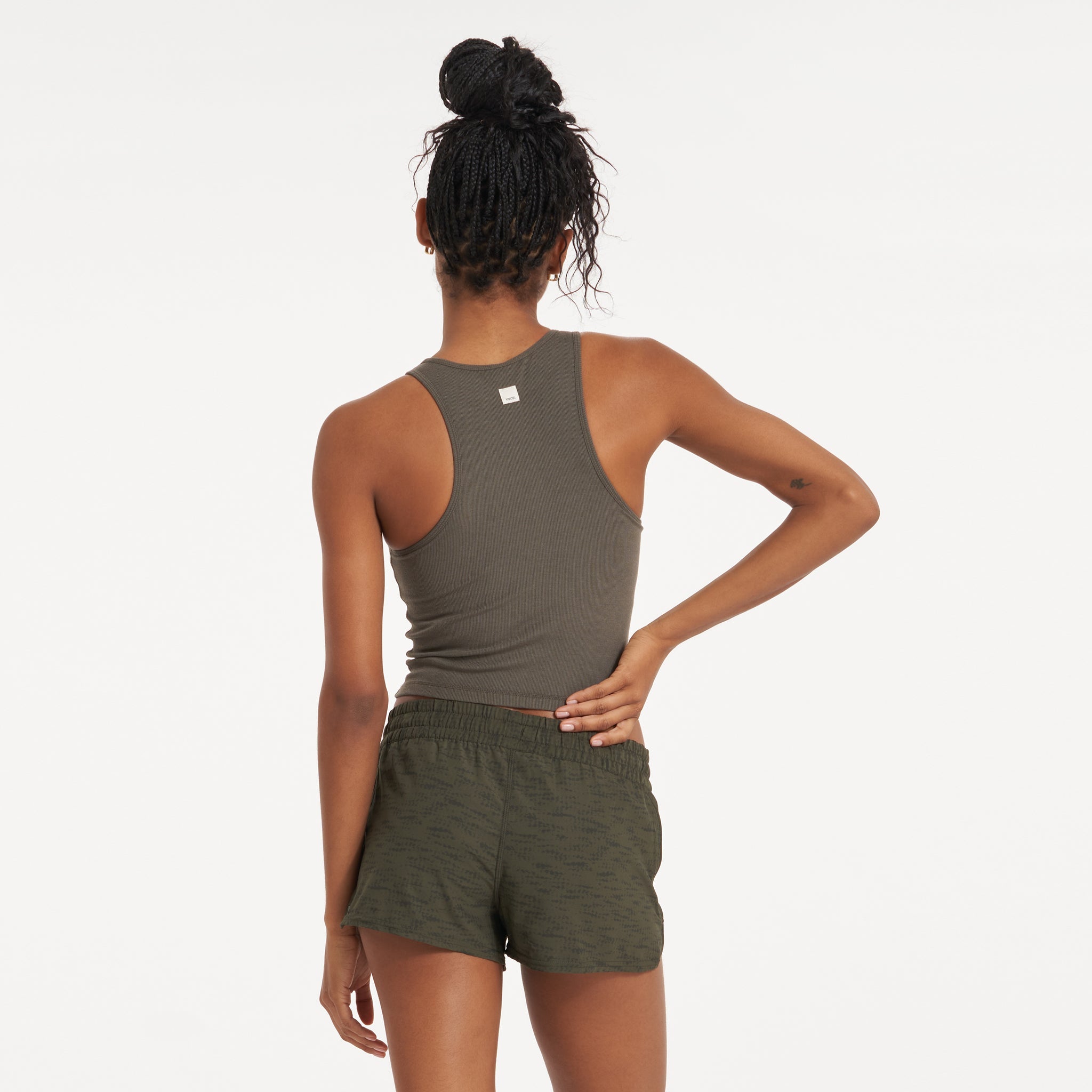 Pose Plyo Tank | Oregano Heather - Image 4