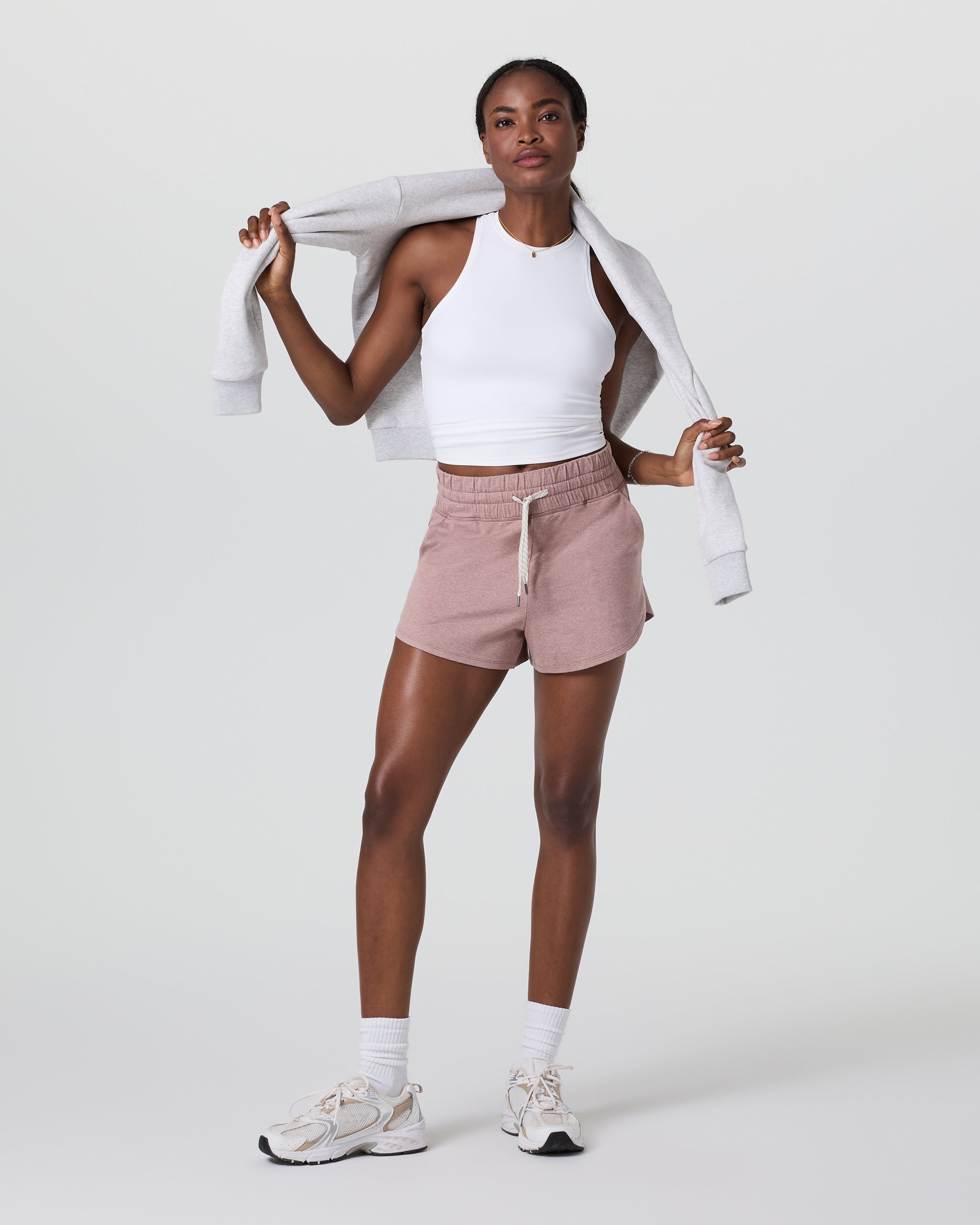 Halo Performance Short 2.0 | Zion Rose Heather - Image 2