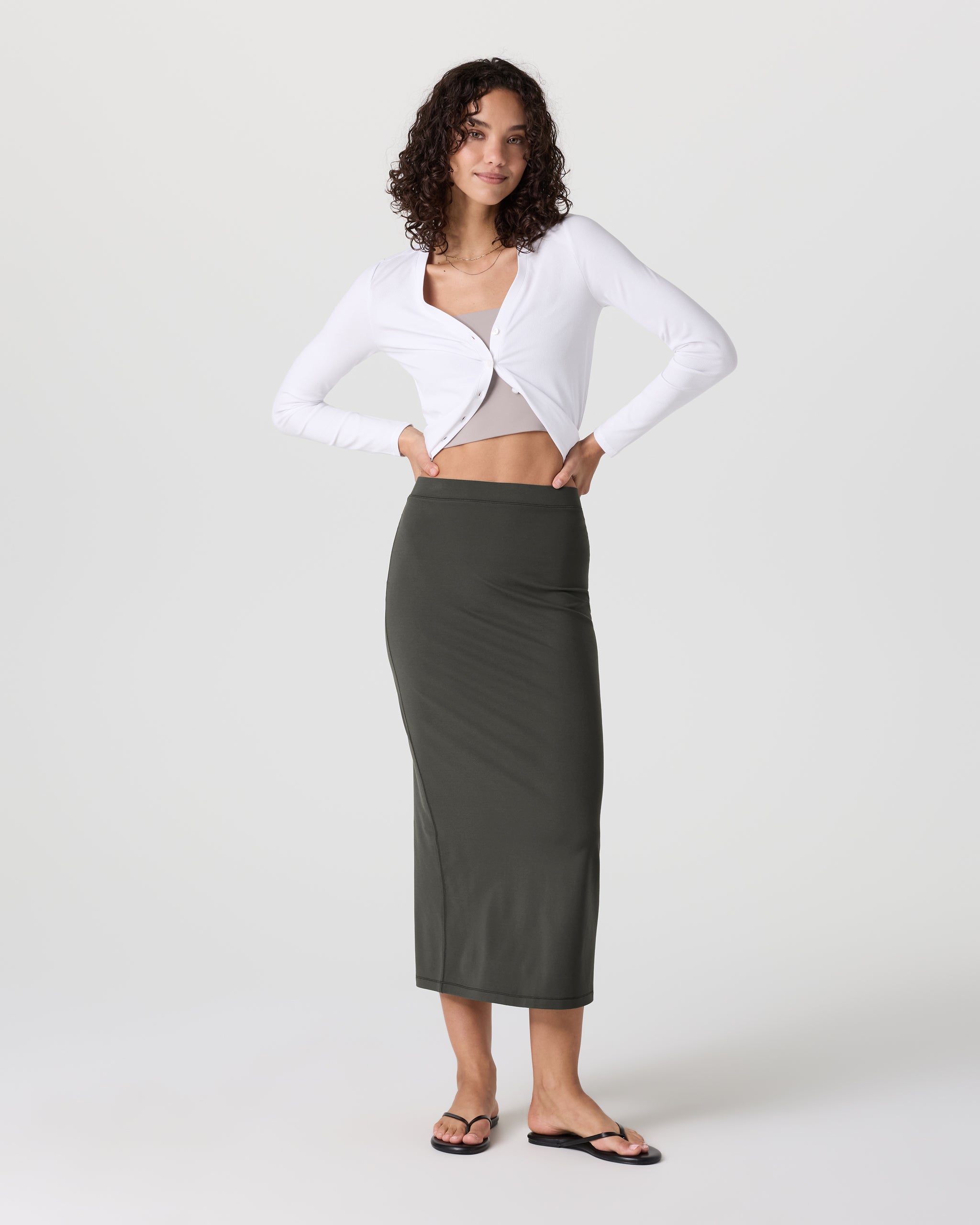 Halo Column Skirt | Kale - Image 2