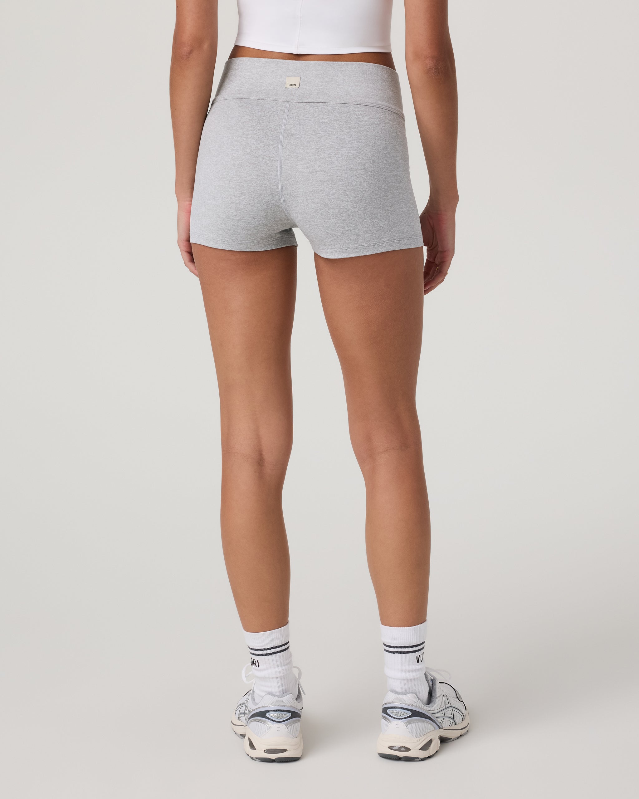 Halo Micro Short | Pale Grey Heather - Image 3