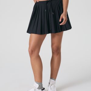 Clementine Pleated Skirt 15 | Black