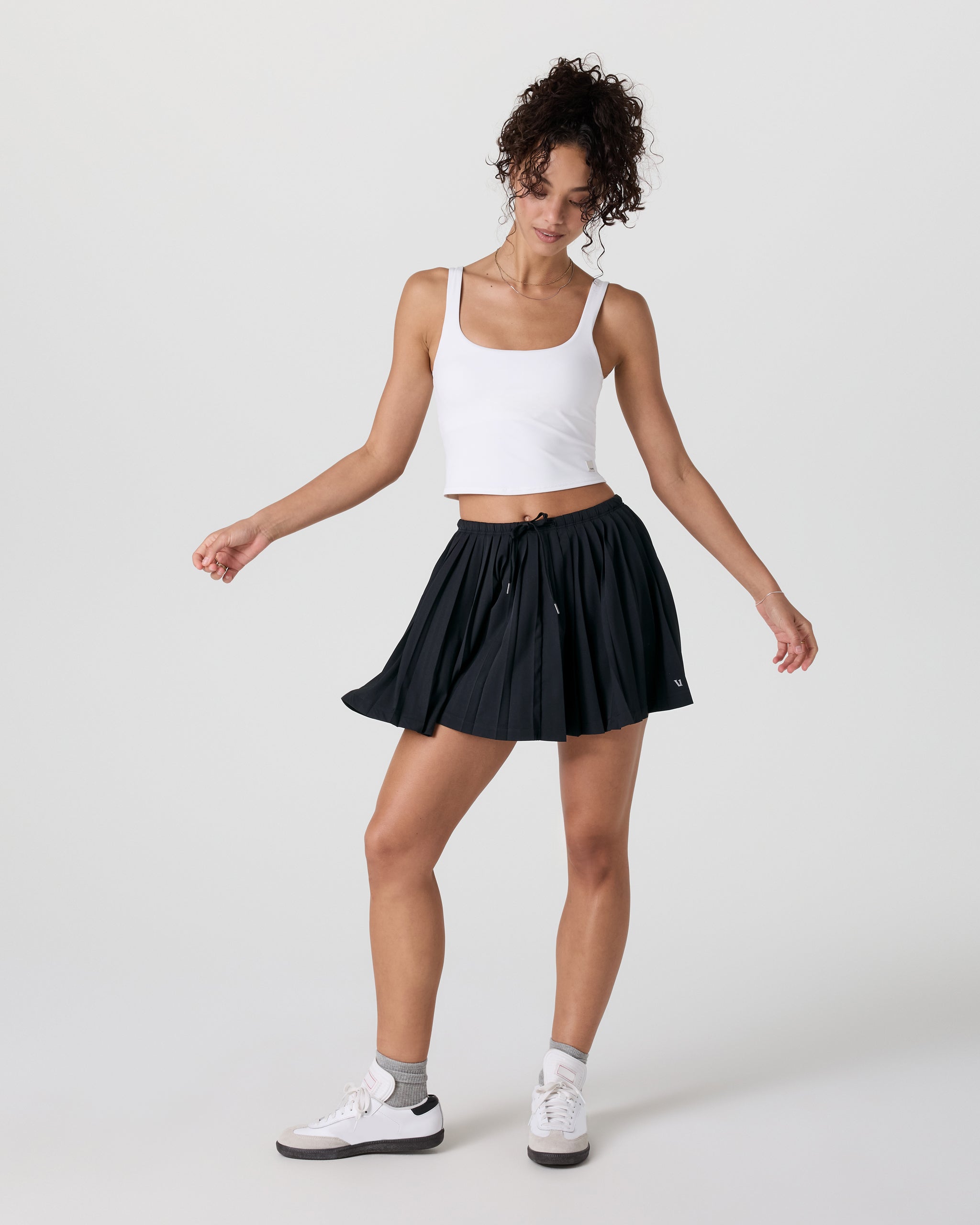 Clementine Pleated Skirt 15 | Black - Image 2