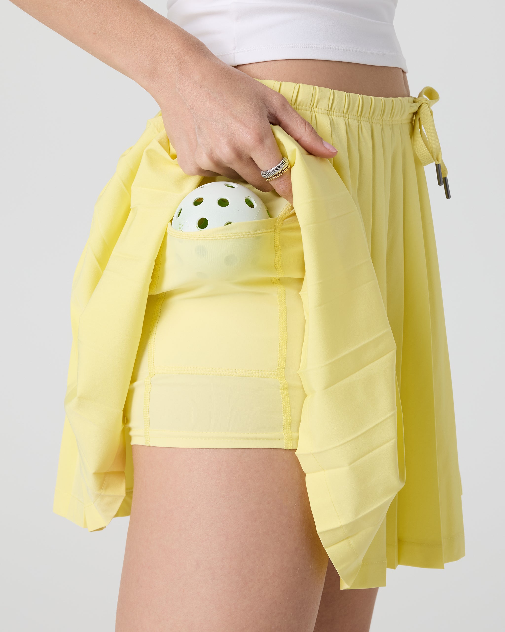 Clementine Pleated Skirt 15 | Sunlight - Image 2