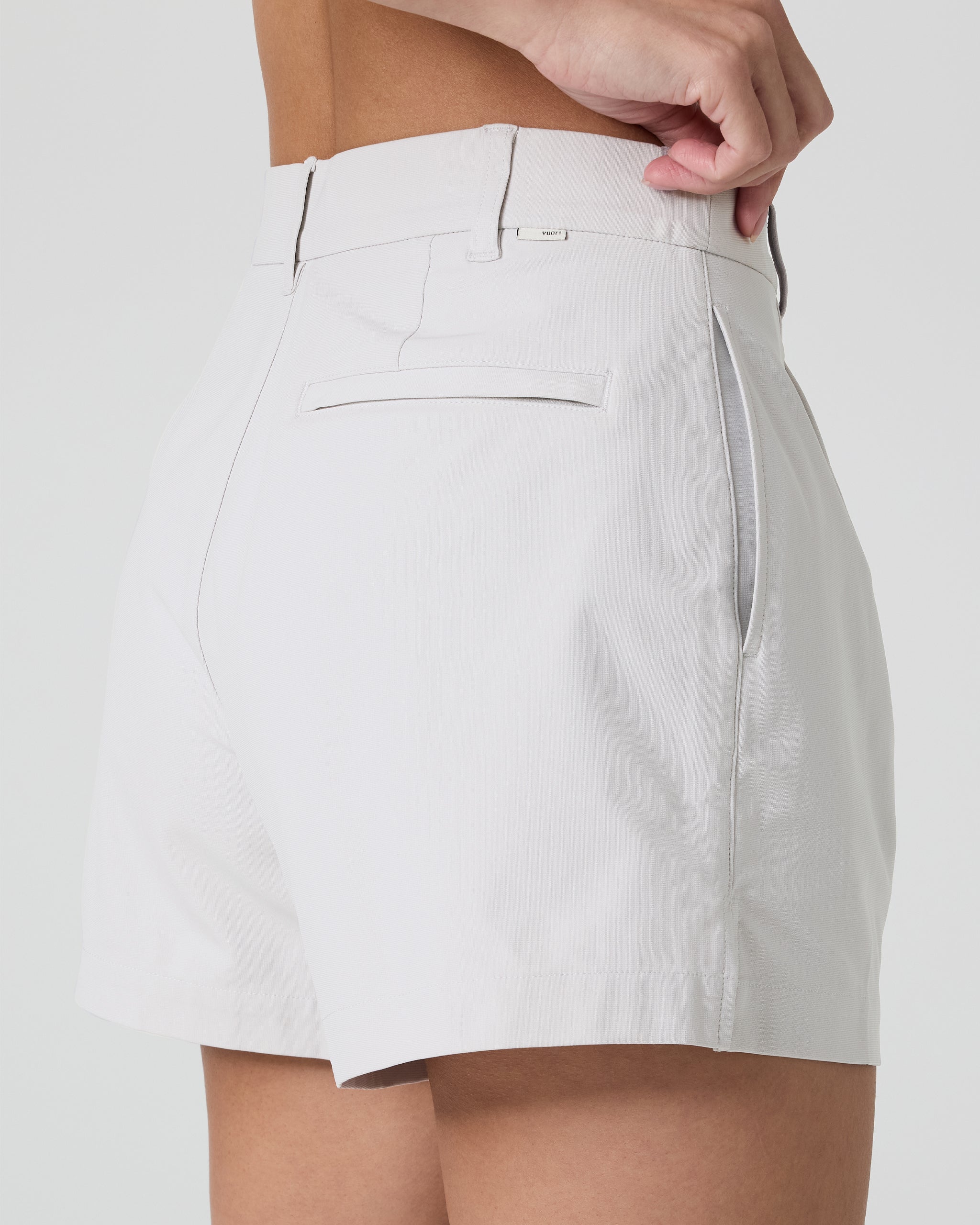 Womens Meta Short | Silver Cloud - Image 5